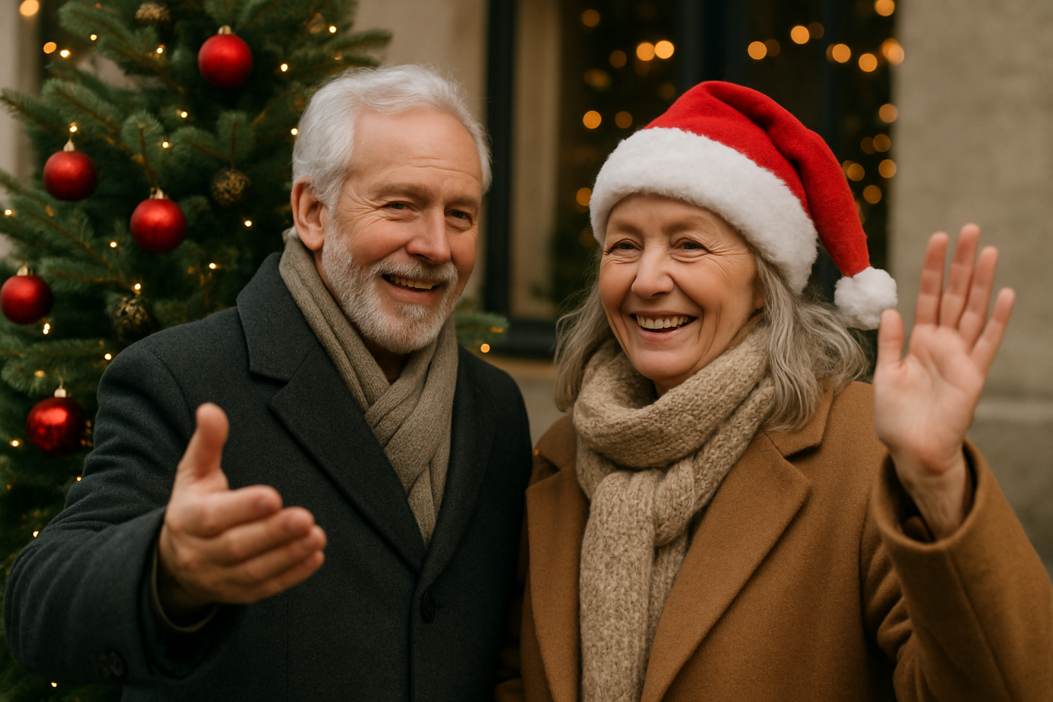 wann wünscht man frohe weihnachten - Illustration