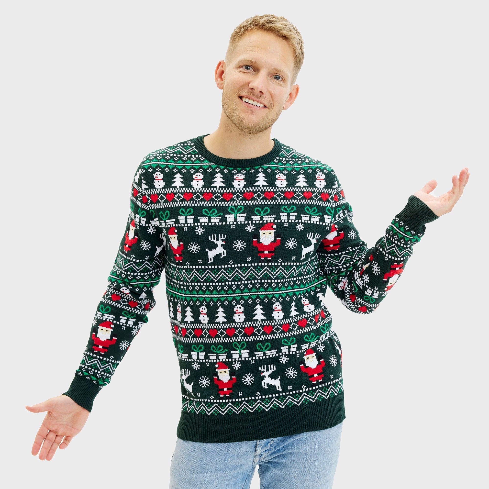 Der Schöne Weihnachtspullover  - Herren.