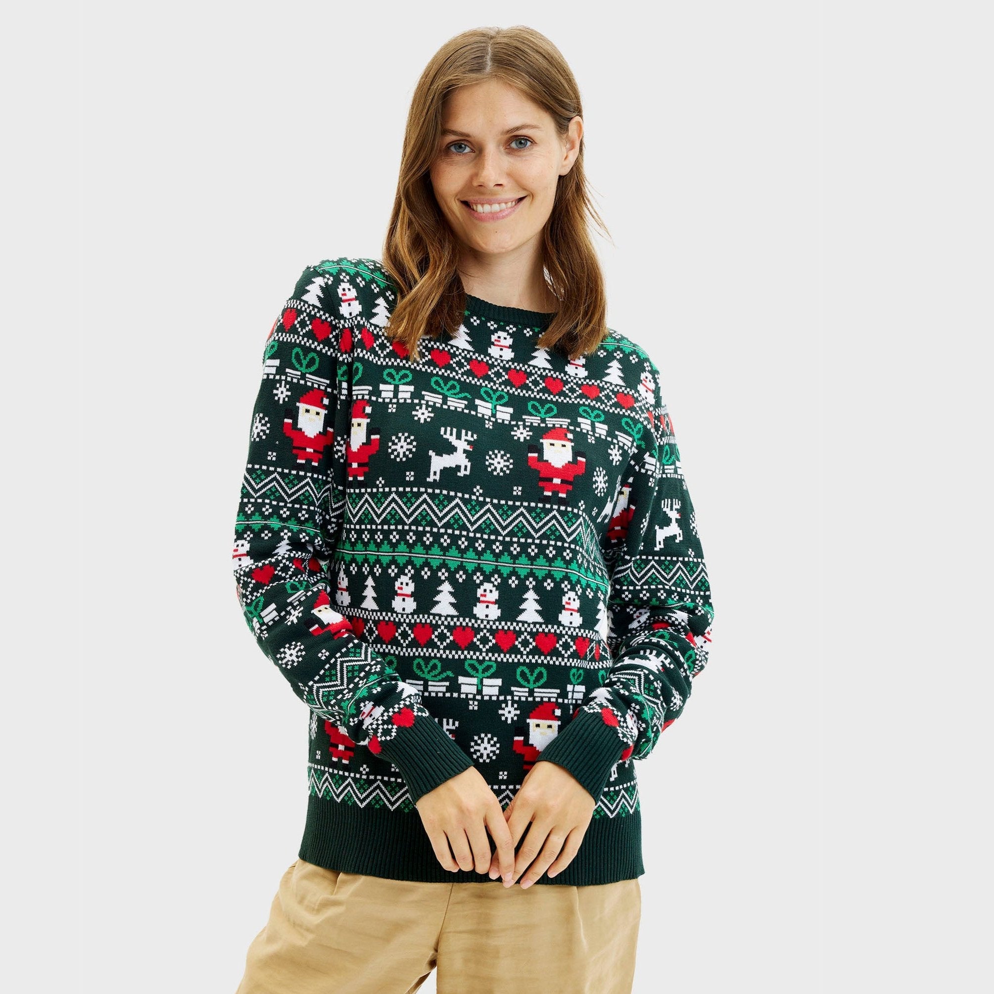 Der Schöne Weihnachtspullover - Damen.