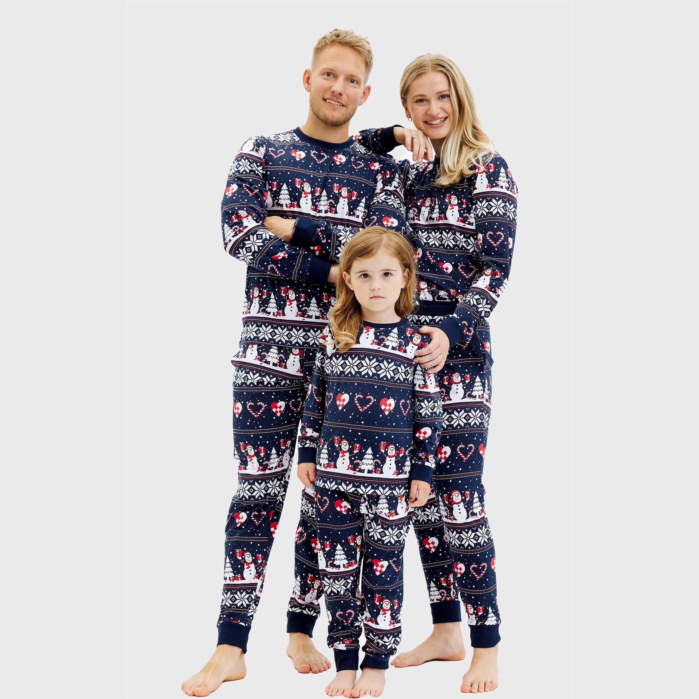 Weihnachtsherz Pyjama - Kinder.