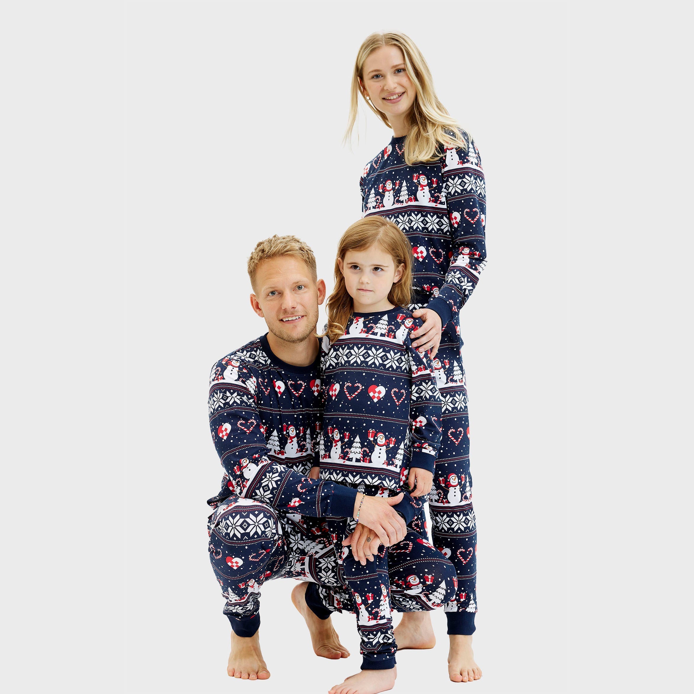 Weihnachtsherz Pyjama - Herren.