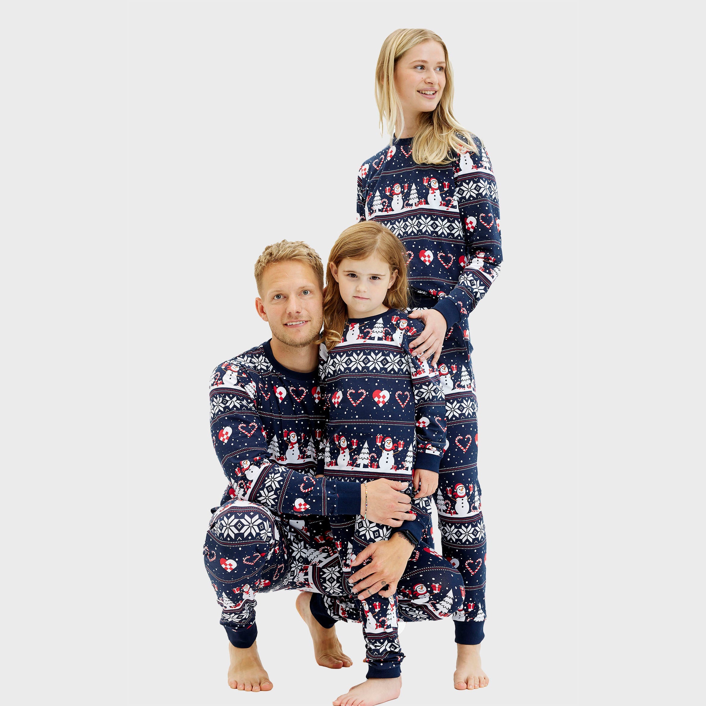 Weihnachtsherz Pyjama - Herren.