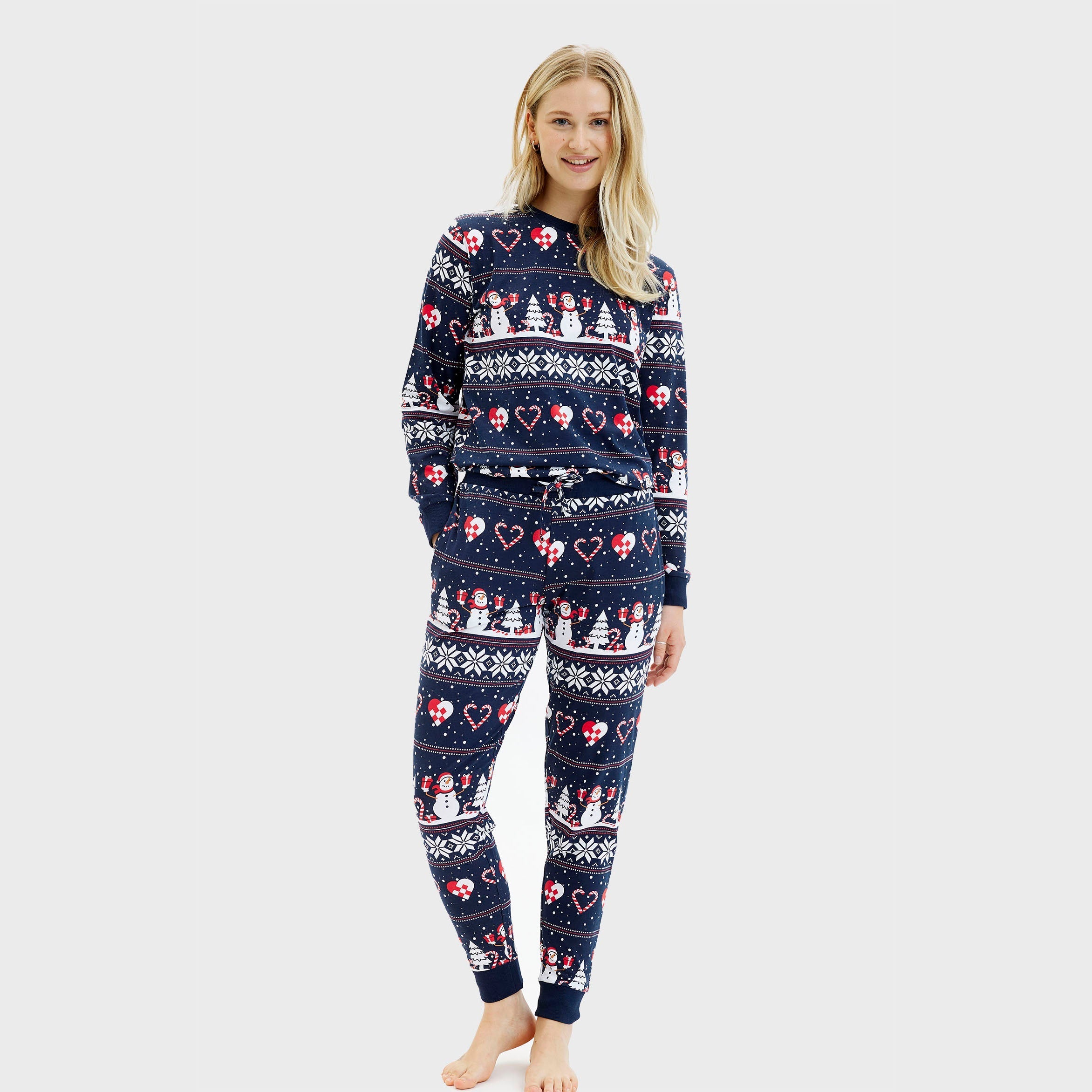 Weihnachtsherz Pyjama - Herren.