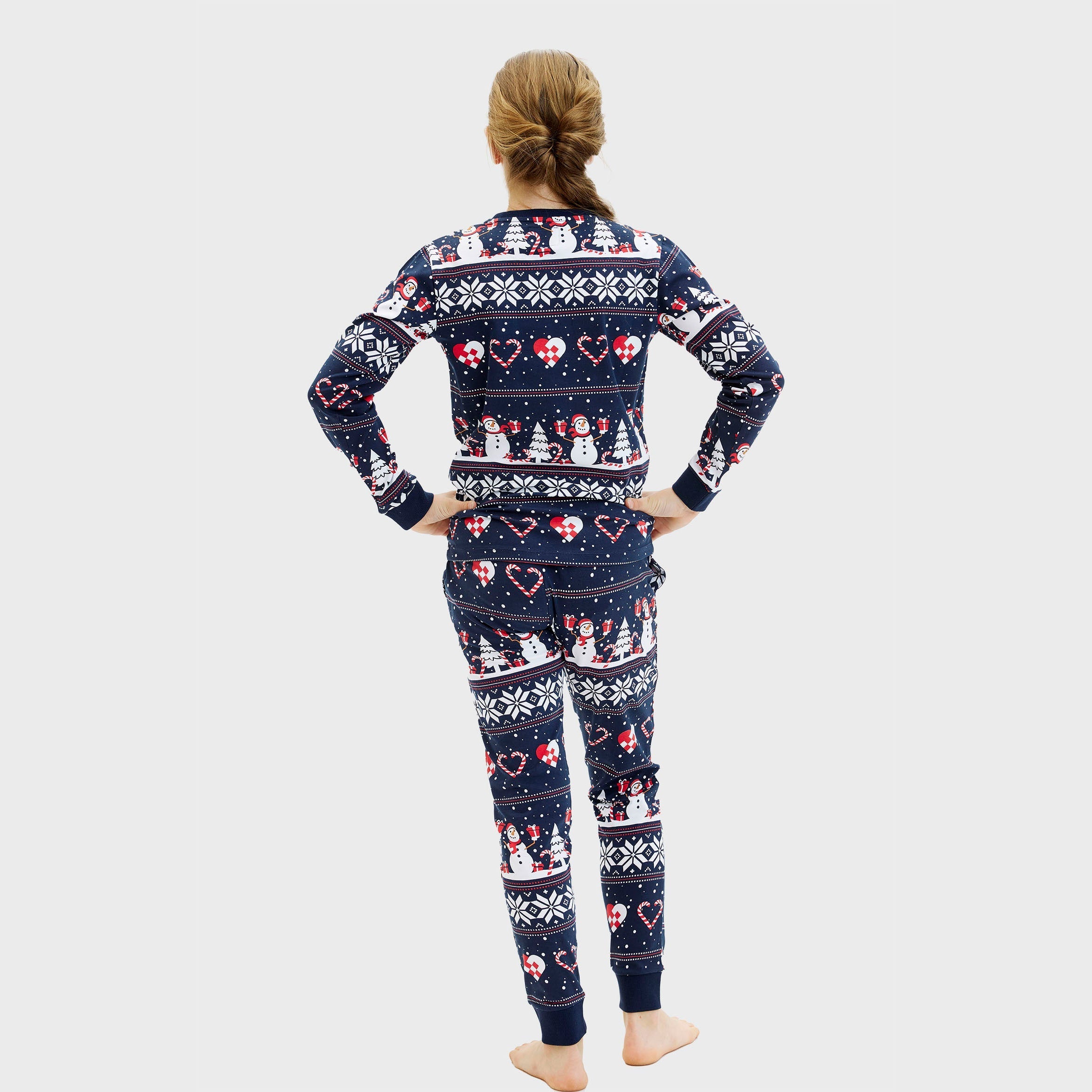Weihnachtsherz Pyjama - Kinder.