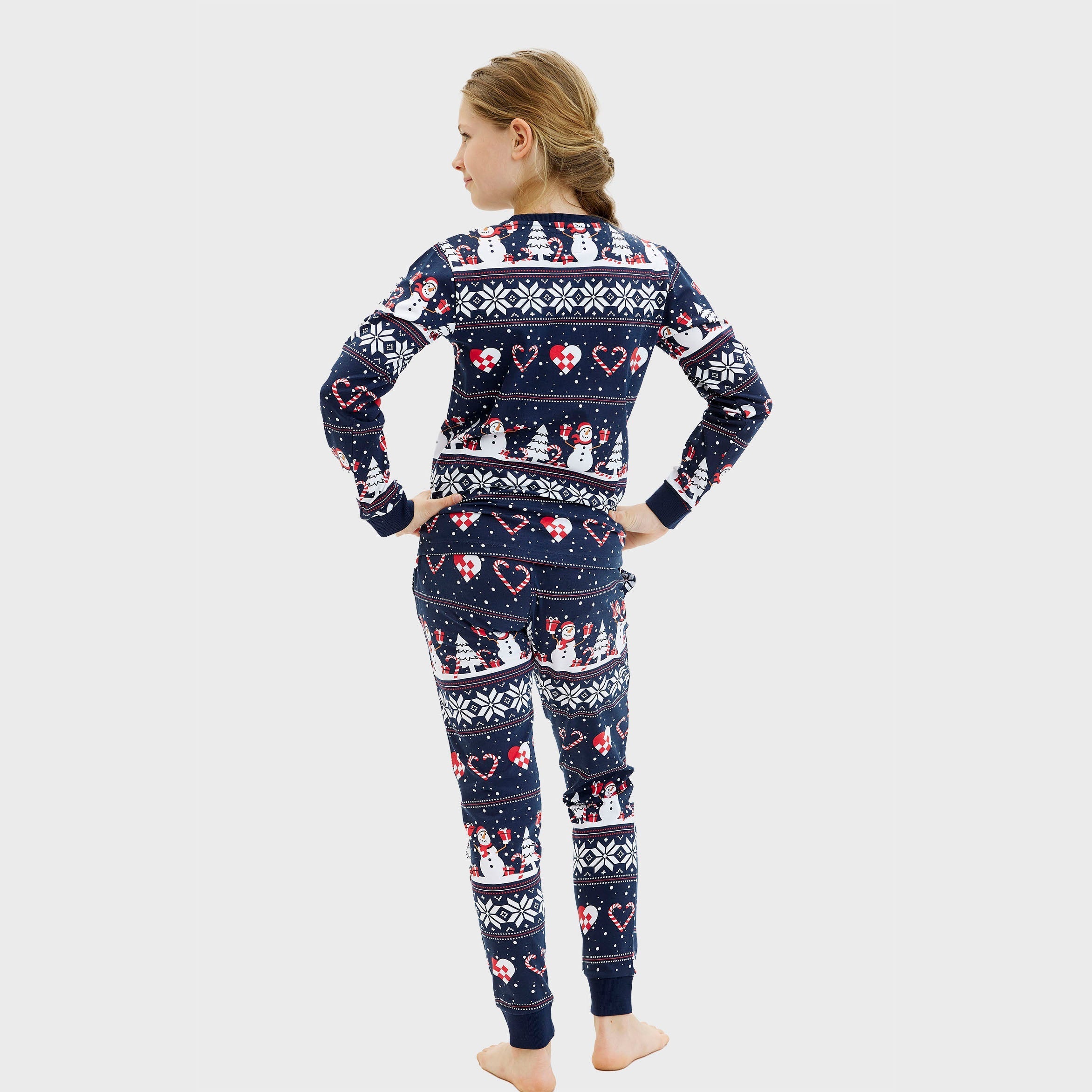 Weihnachtsherz Pyjama - Kinder.