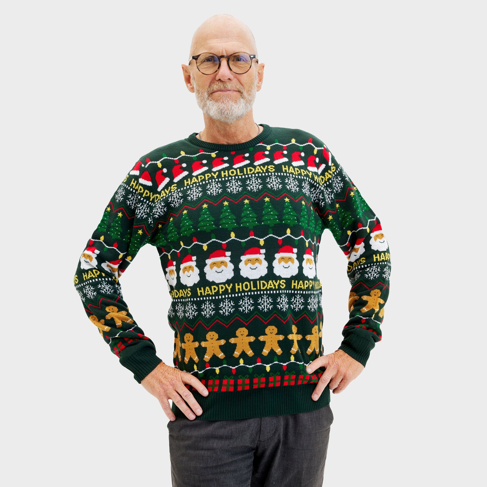Christmas Sweater With A Vibe - Herren