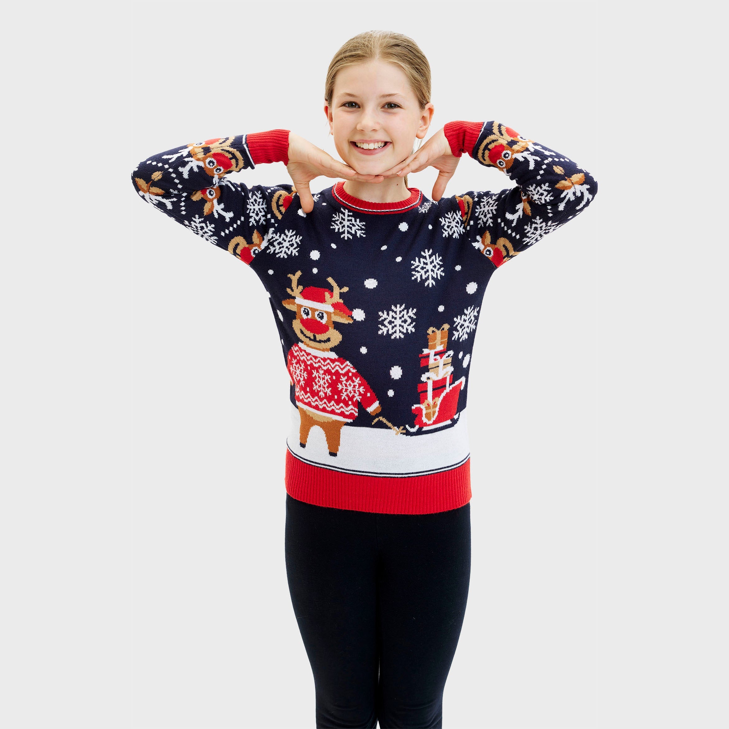 The Bringing Christmas Gifts Sweater - Kinder