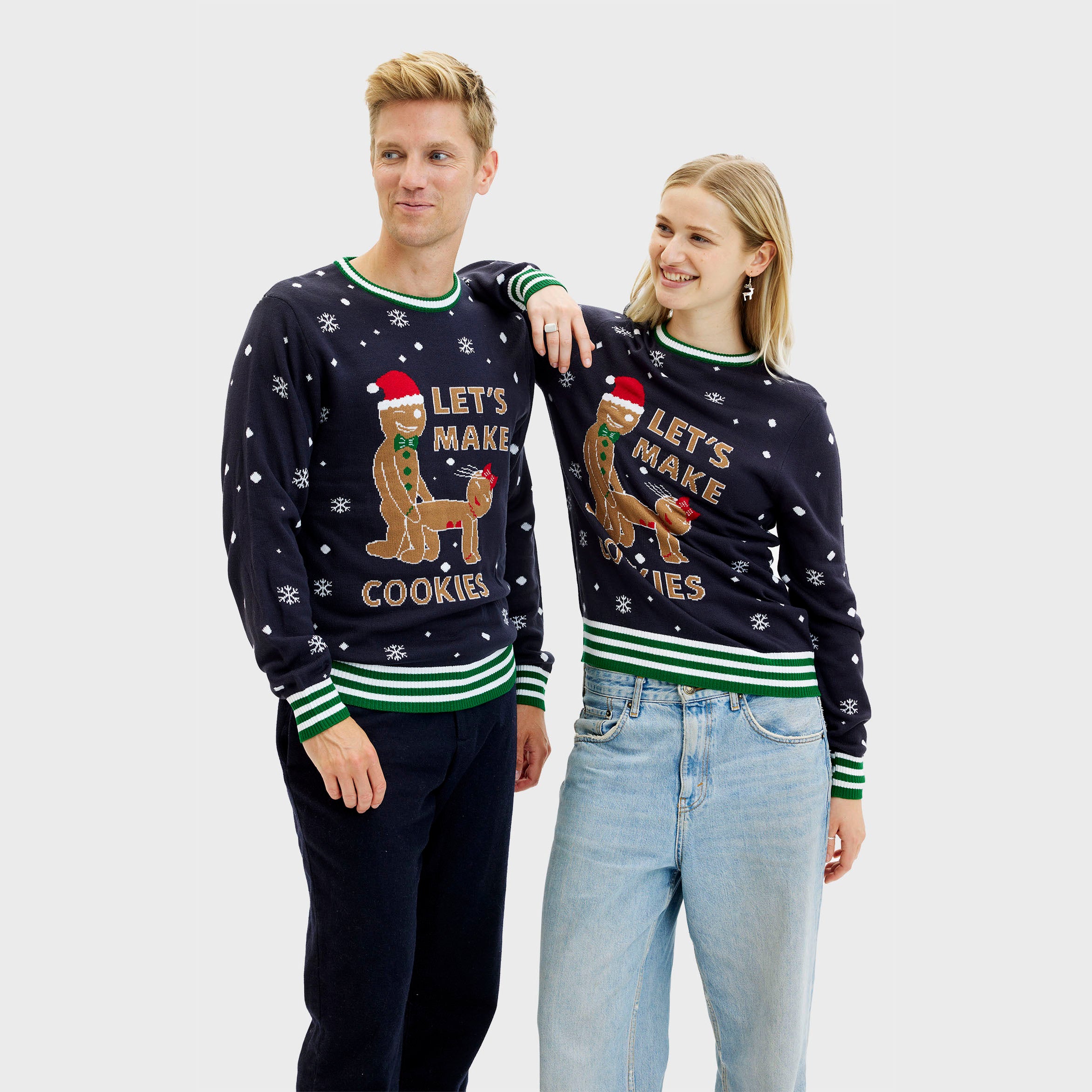 Weihnachtskuchen xxx Weihnachtspullover - Herren
