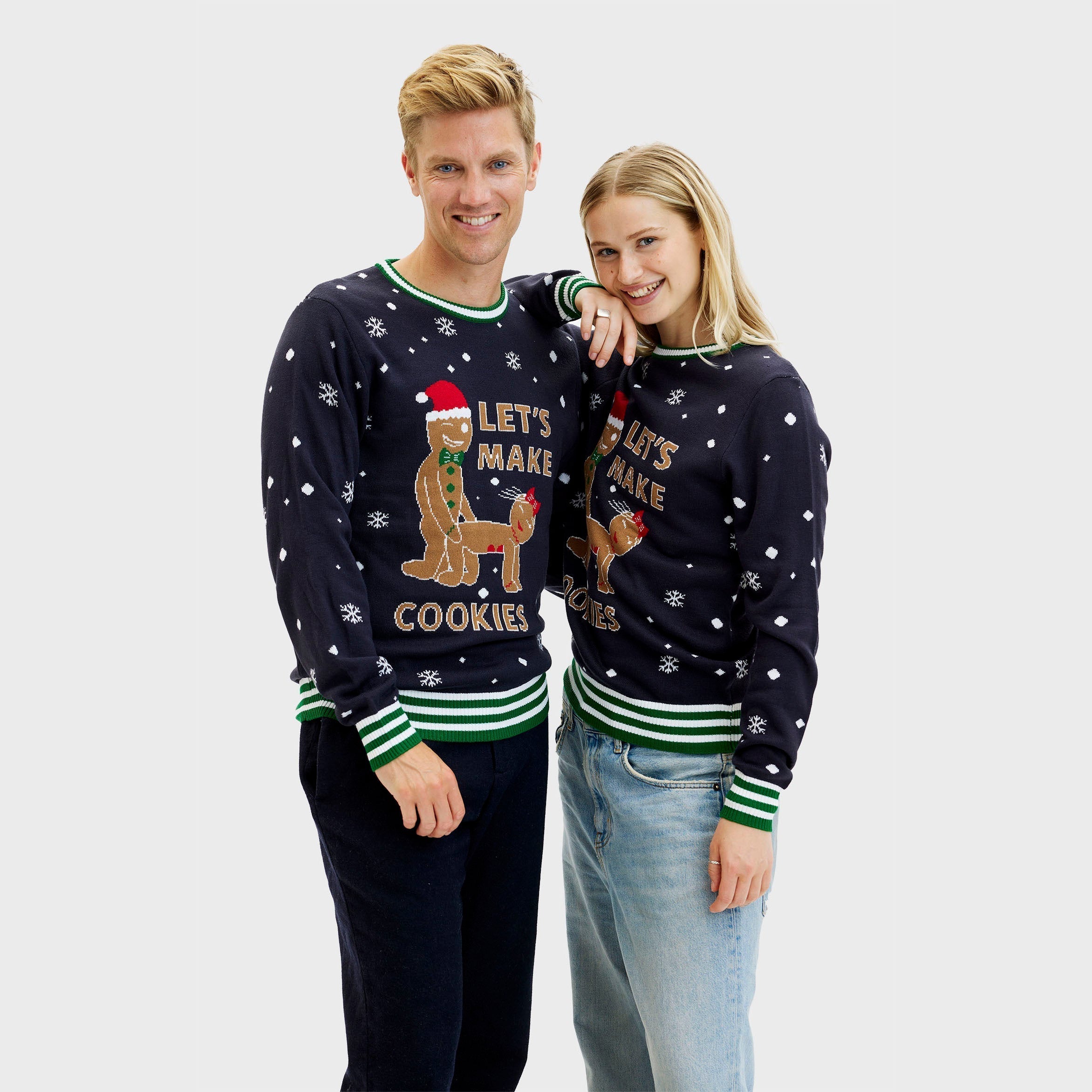 Weihnachtskuchen xxx Weihnachtspullover - Herren