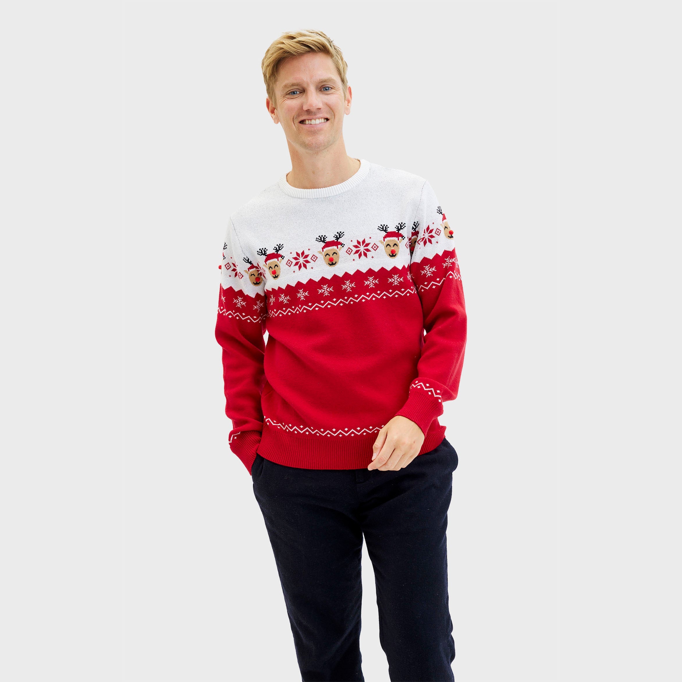 Der bezaubernde Weihnachtspullover - Herren