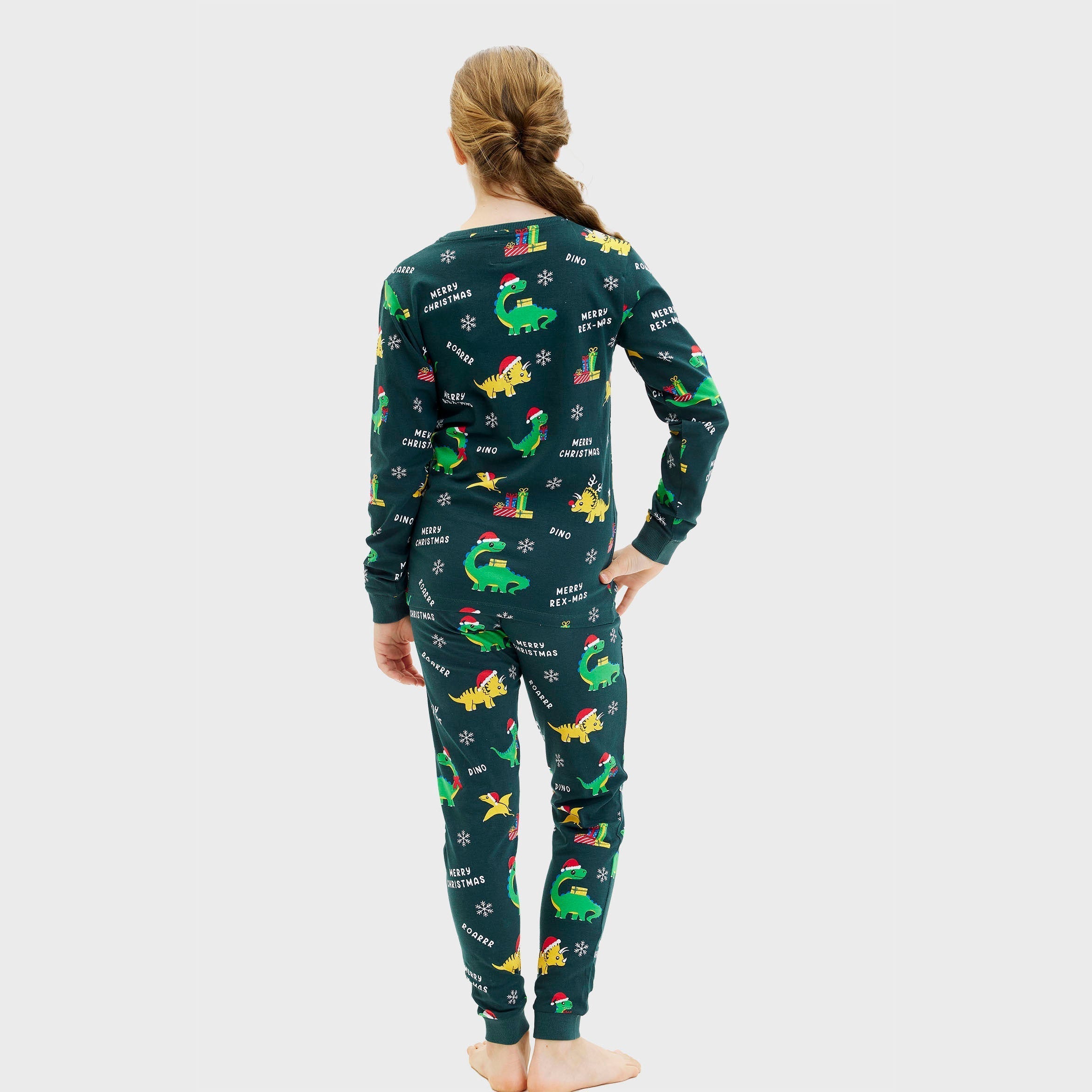 Pyjama de Noël dinosaure - Enfant.