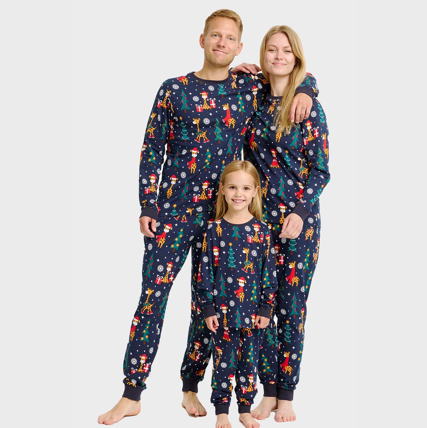 Giraffens Weihnachts-Schlafanzug - Kinder