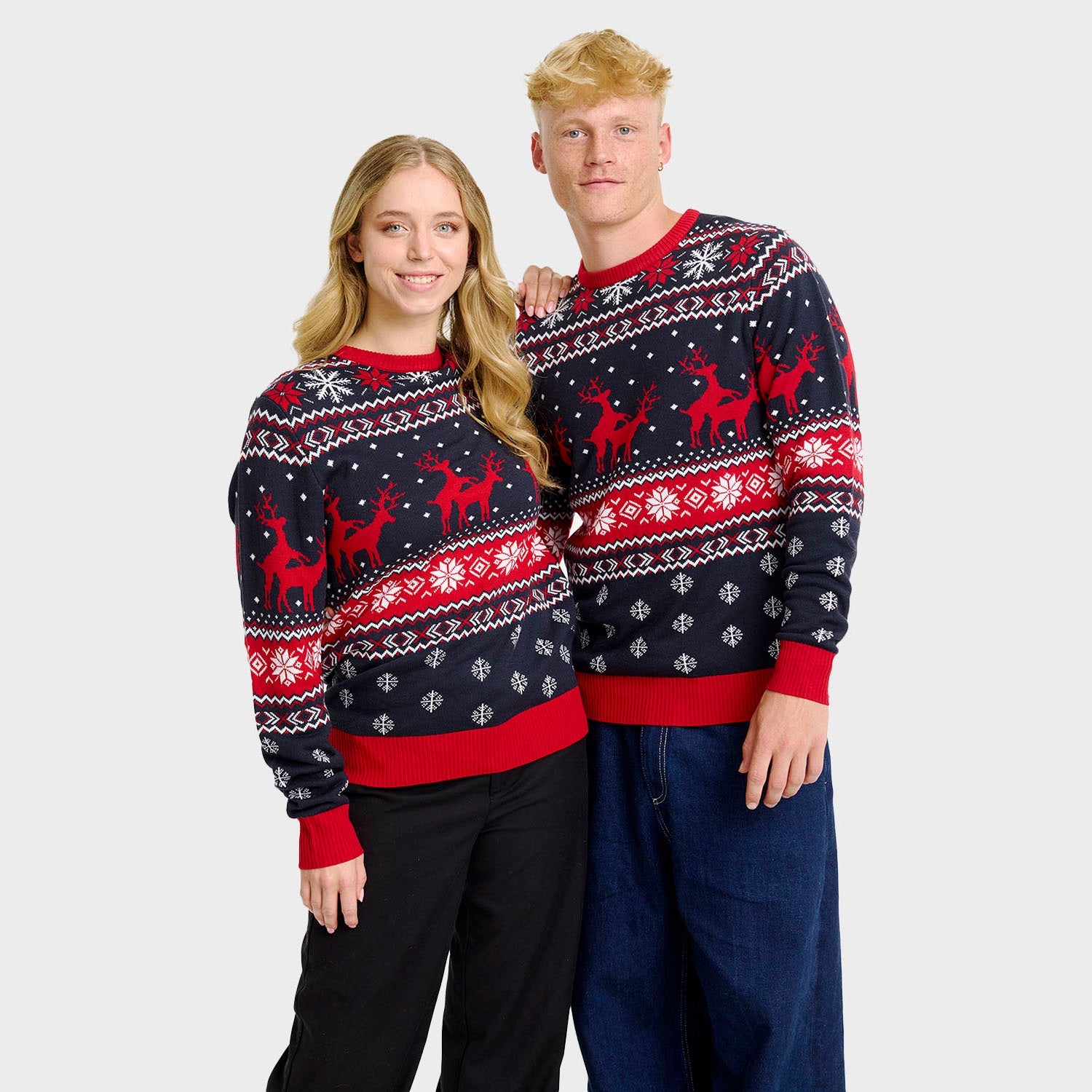 Le pull de Noël coquin Renne - Homme
