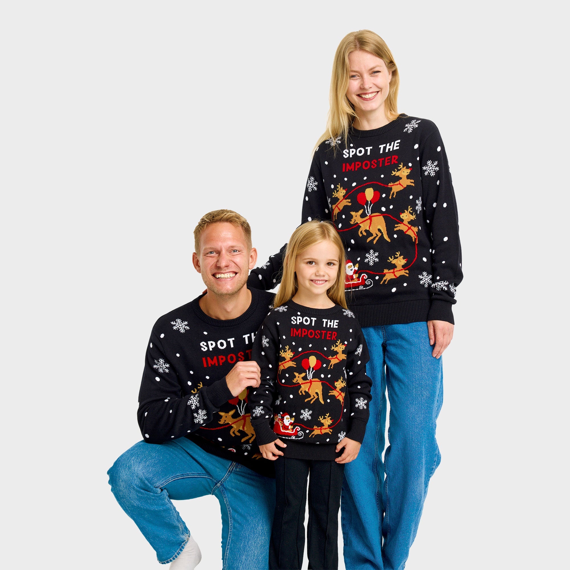 Imposter Weihnachtspullover - Kinder