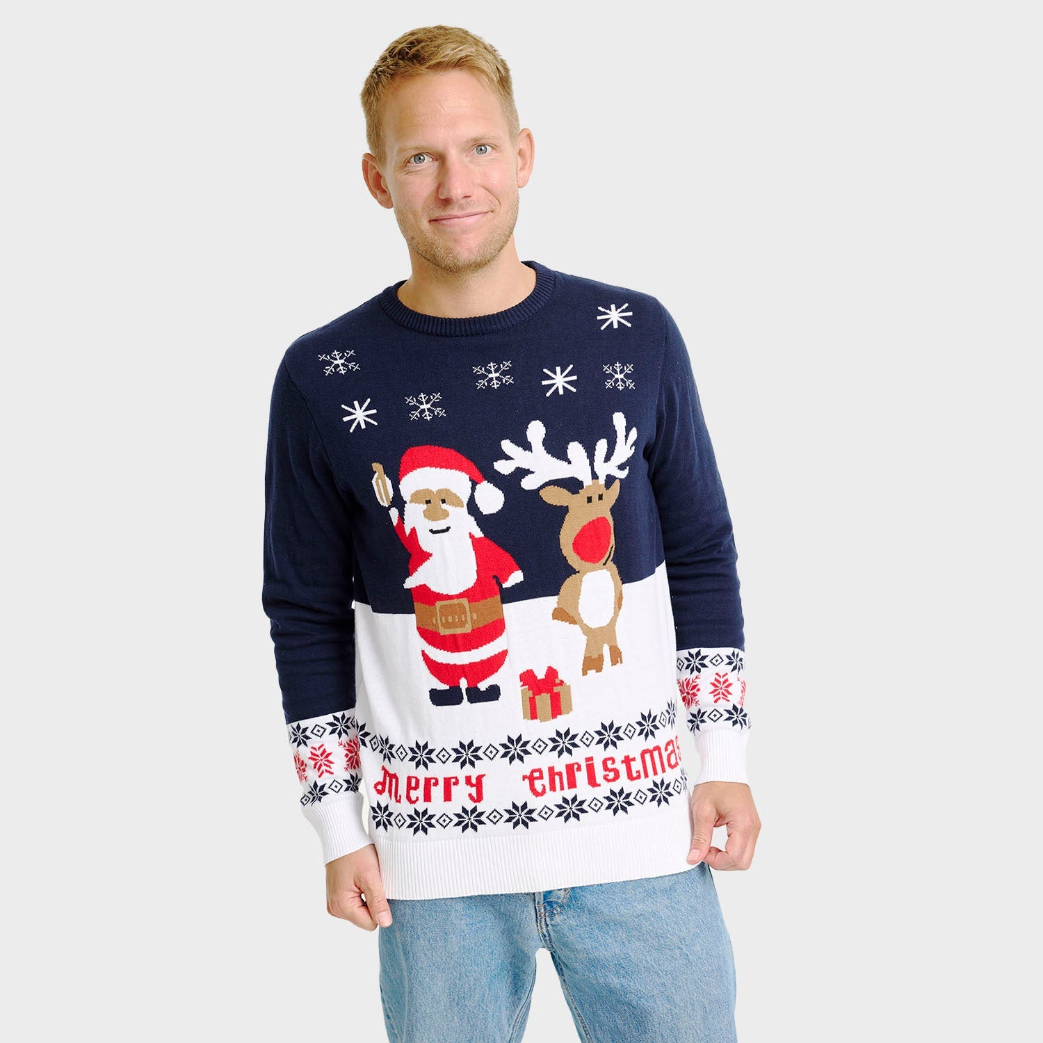 Der Ultimative Weihnachtspullover - Herren.