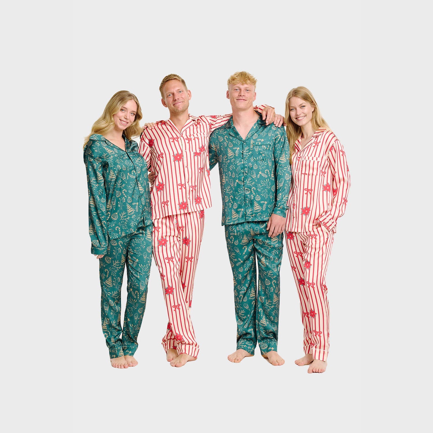 Die Begabte Satin-Pyjama - Herren