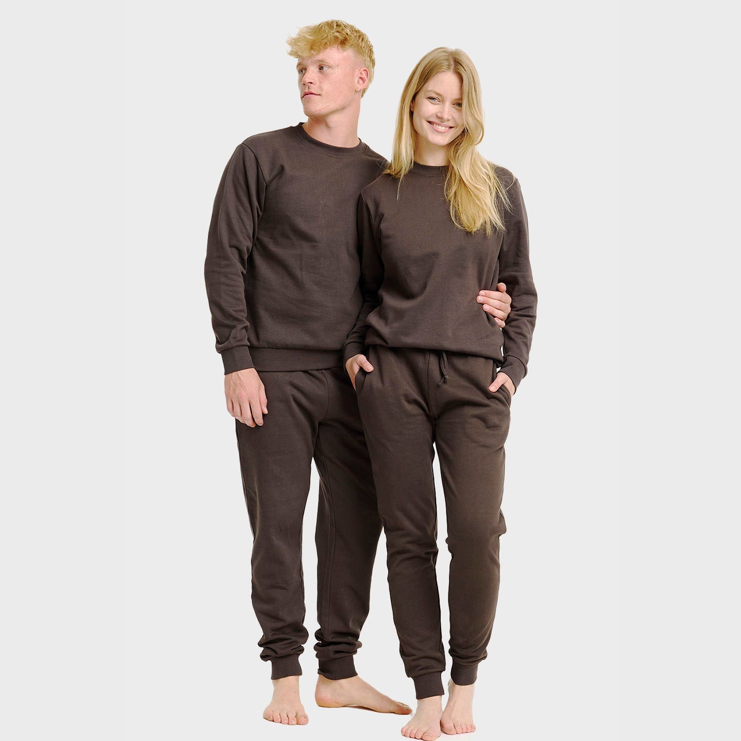 Sweatset braun - Herren