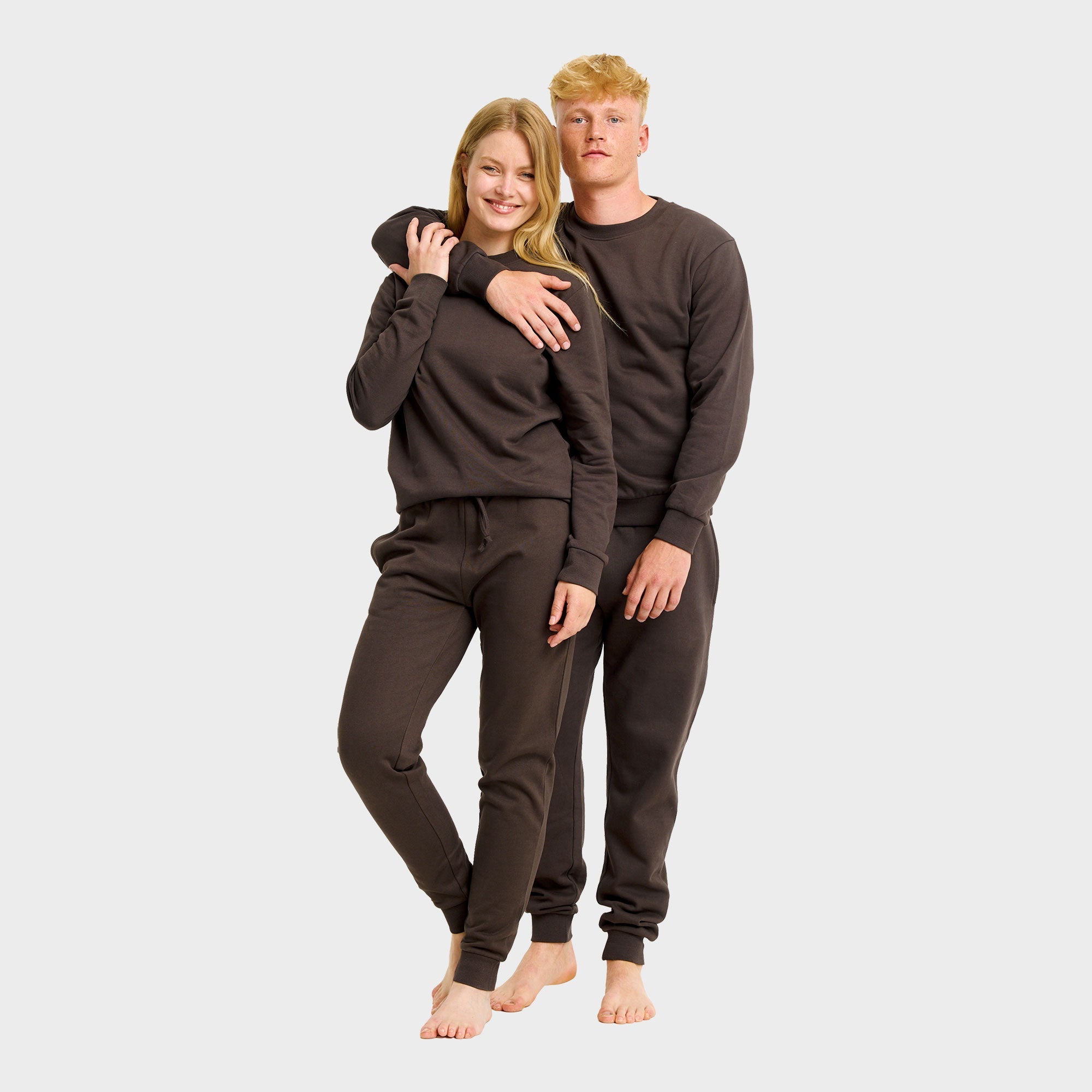 Sweatset braun - Damen.