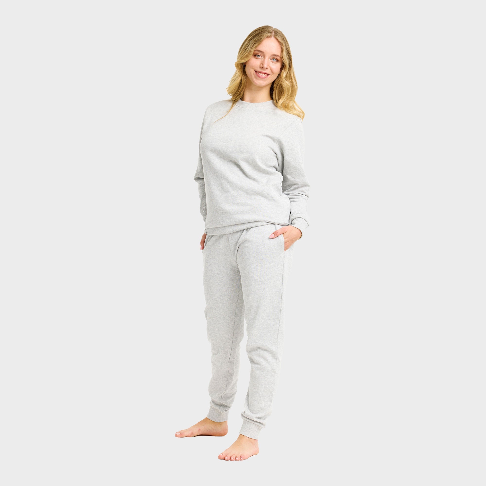 Sweatset grau - Damen.