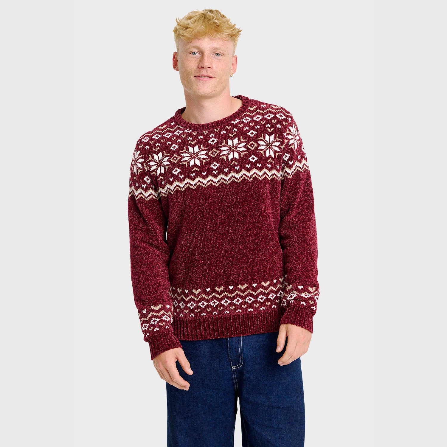 Le pull de Noël nordique – Homme