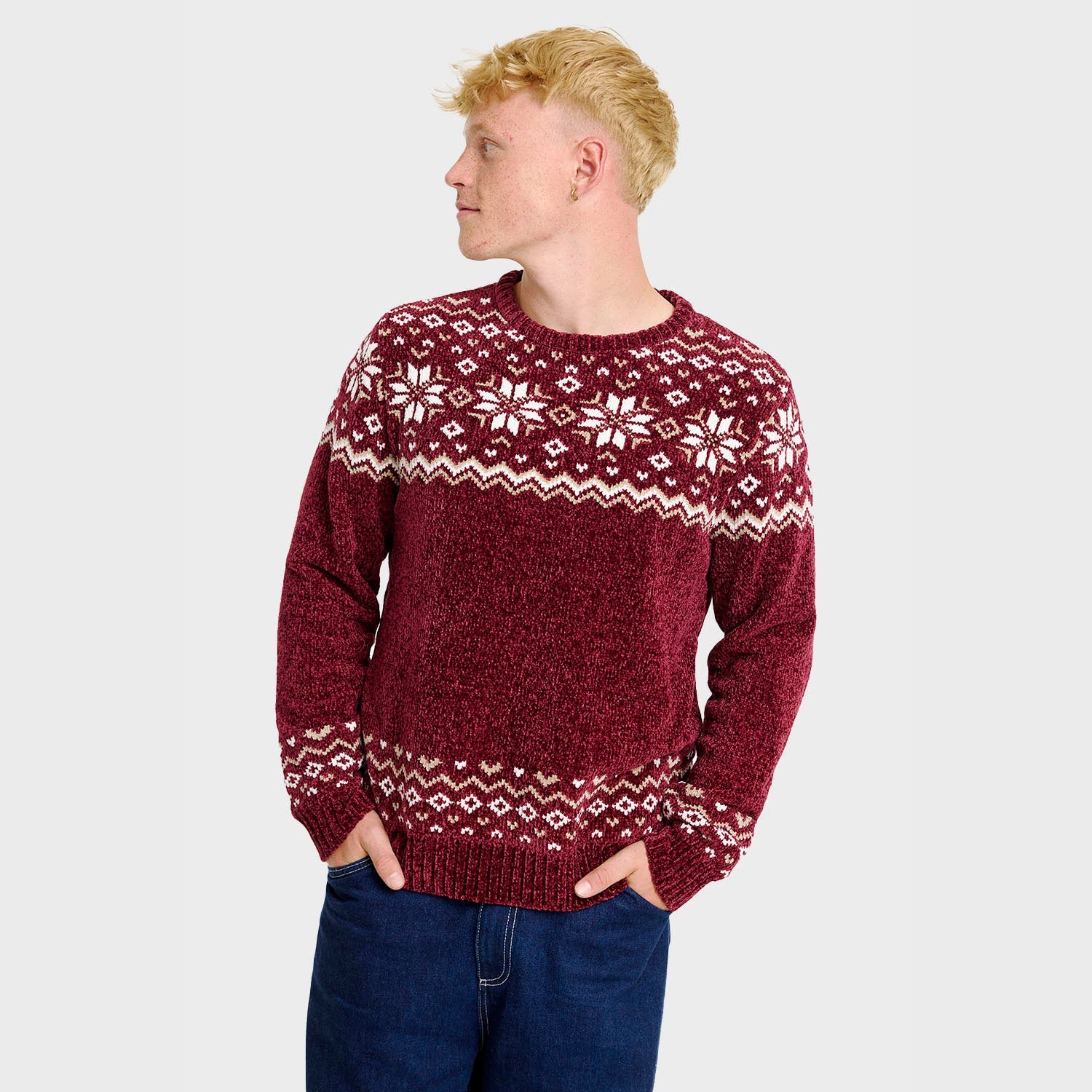 Le pull de Noël nordique – Homme