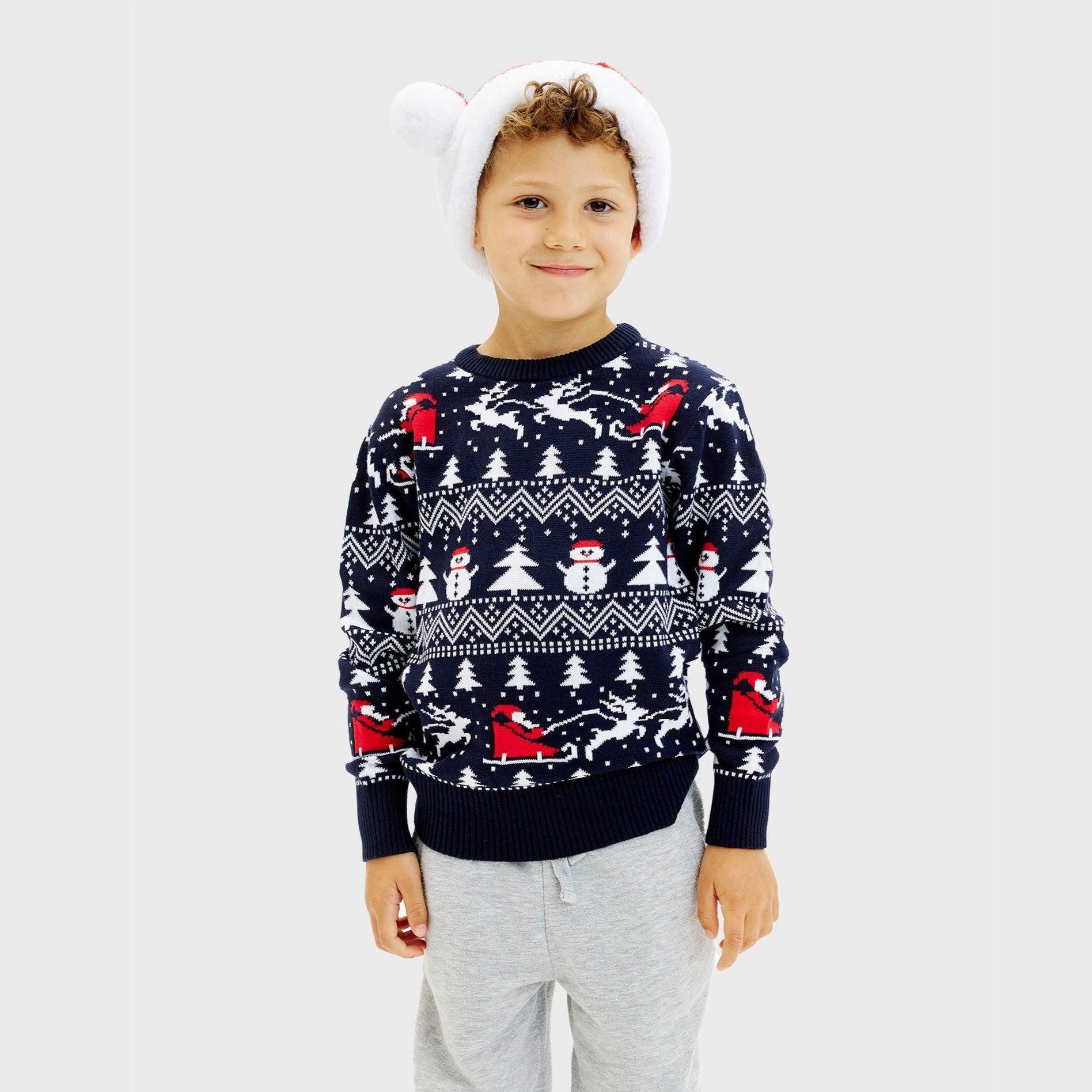 Der Stilvolle Weihnachtspullover - Kinder.