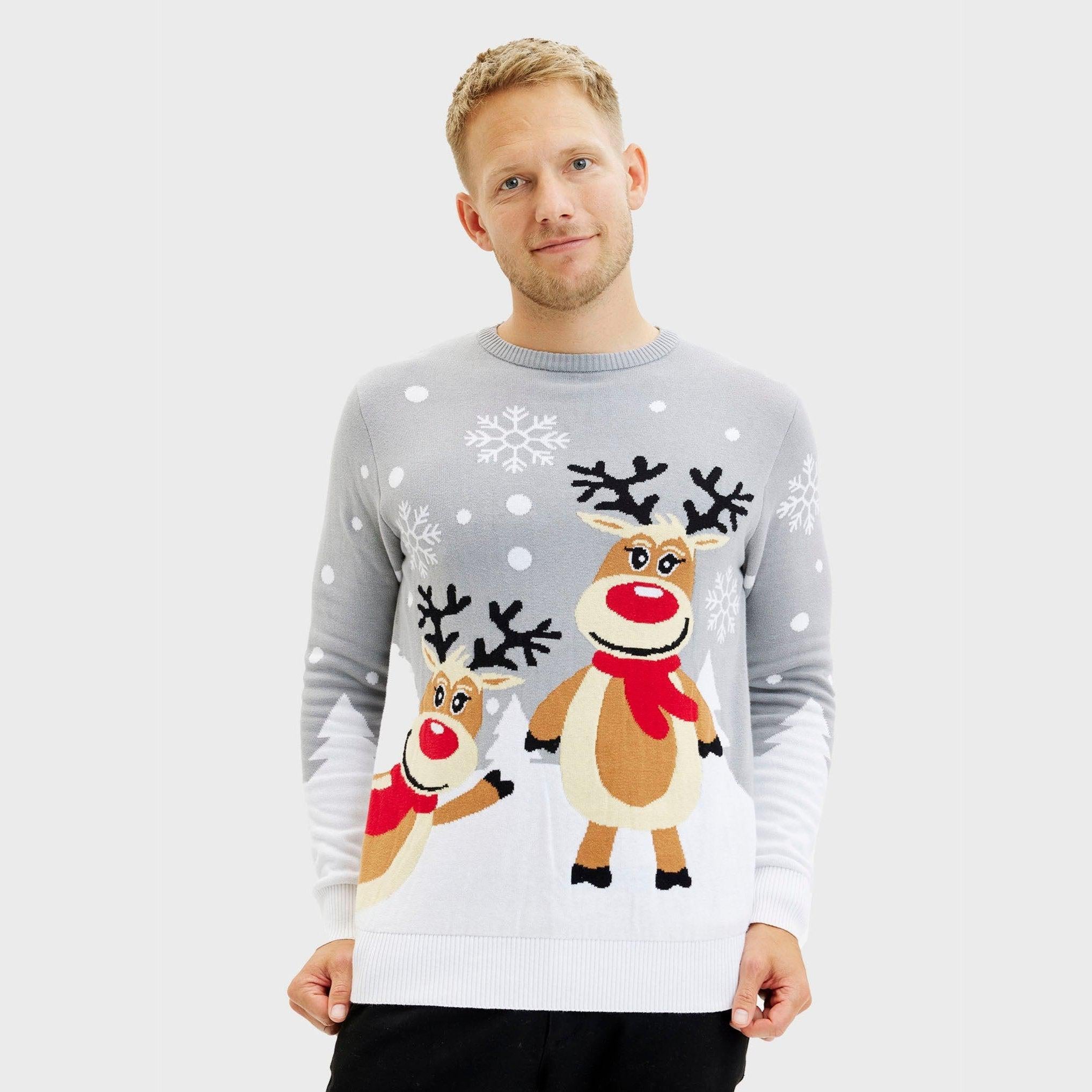 Niedlicher Weihnachtspullover - Herren.