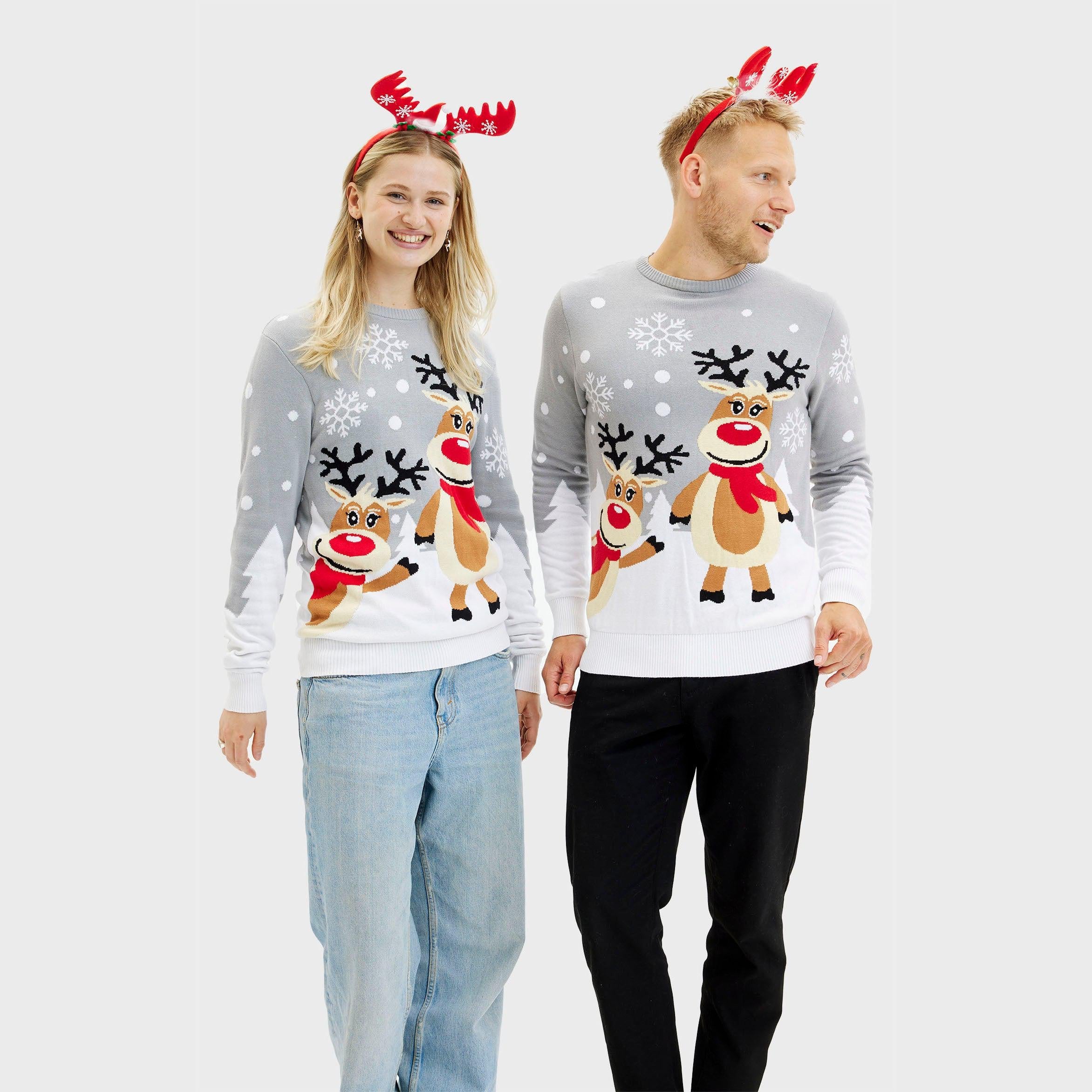 Niedlicher Weihnachtspullover - Damen.