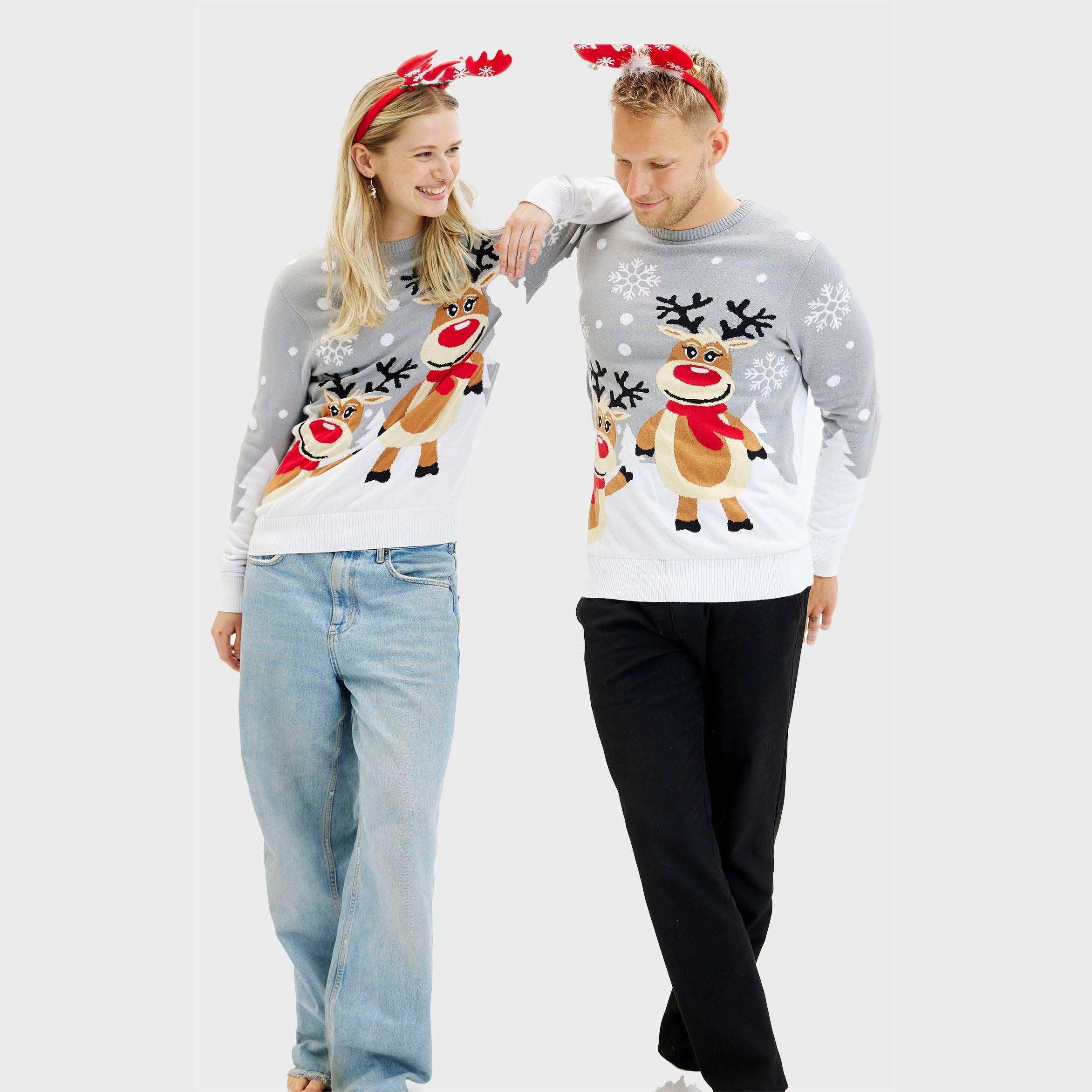 Niedlicher Weihnachtspullover - Damen.