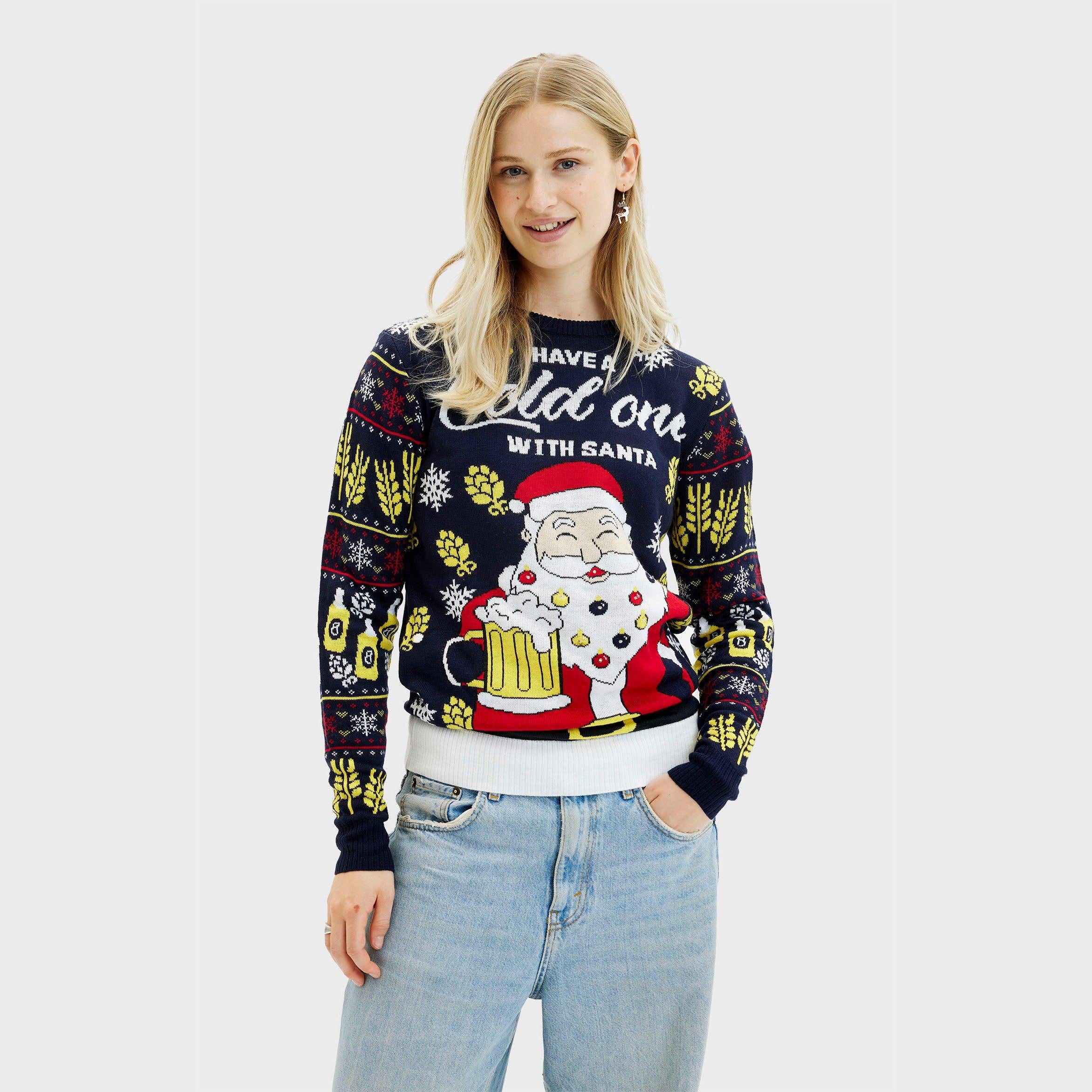 Have A Cold One With Santa - Damen