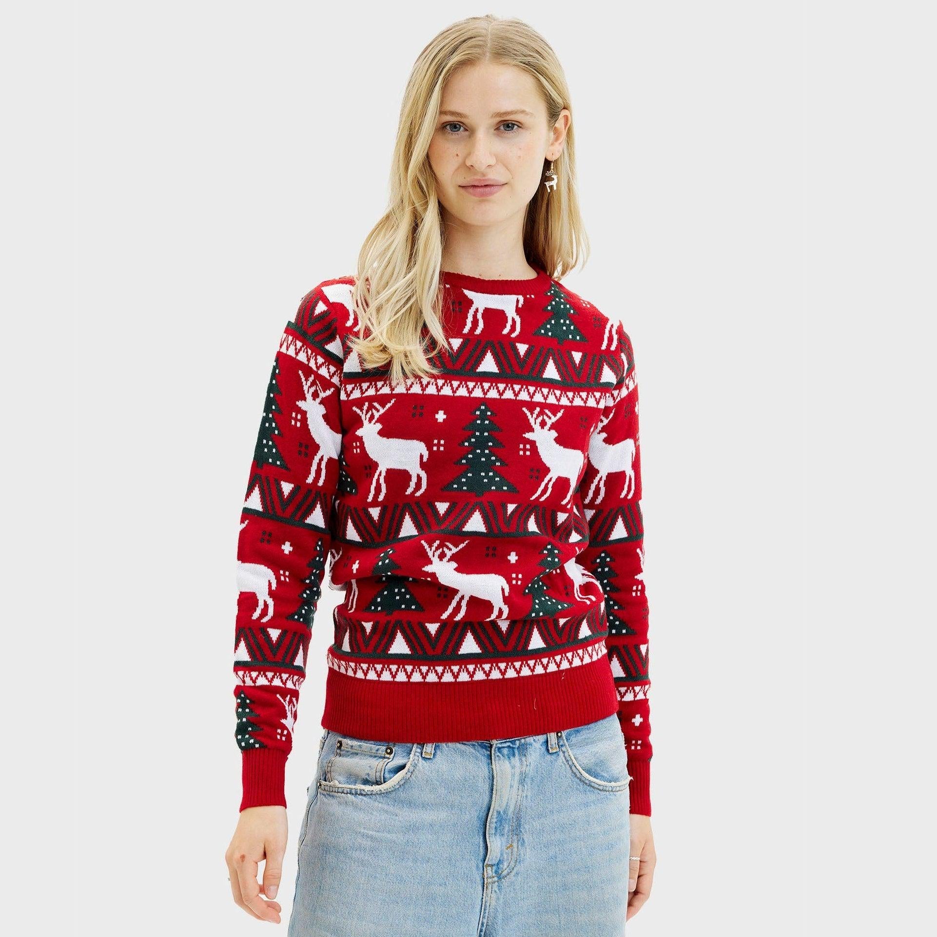 Weihnachtsfeier Weihnachtspullover - Damen