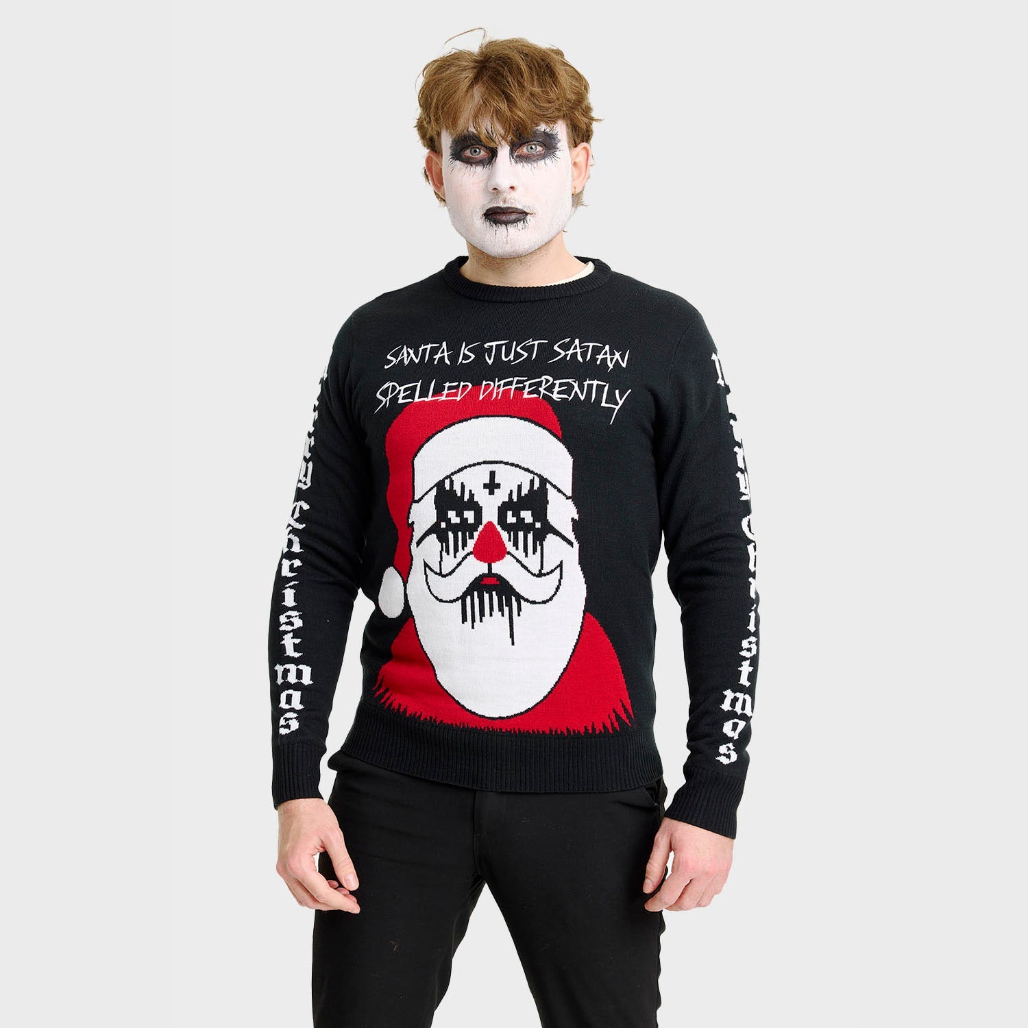 Der Satan Weihnachtspullover - Herren