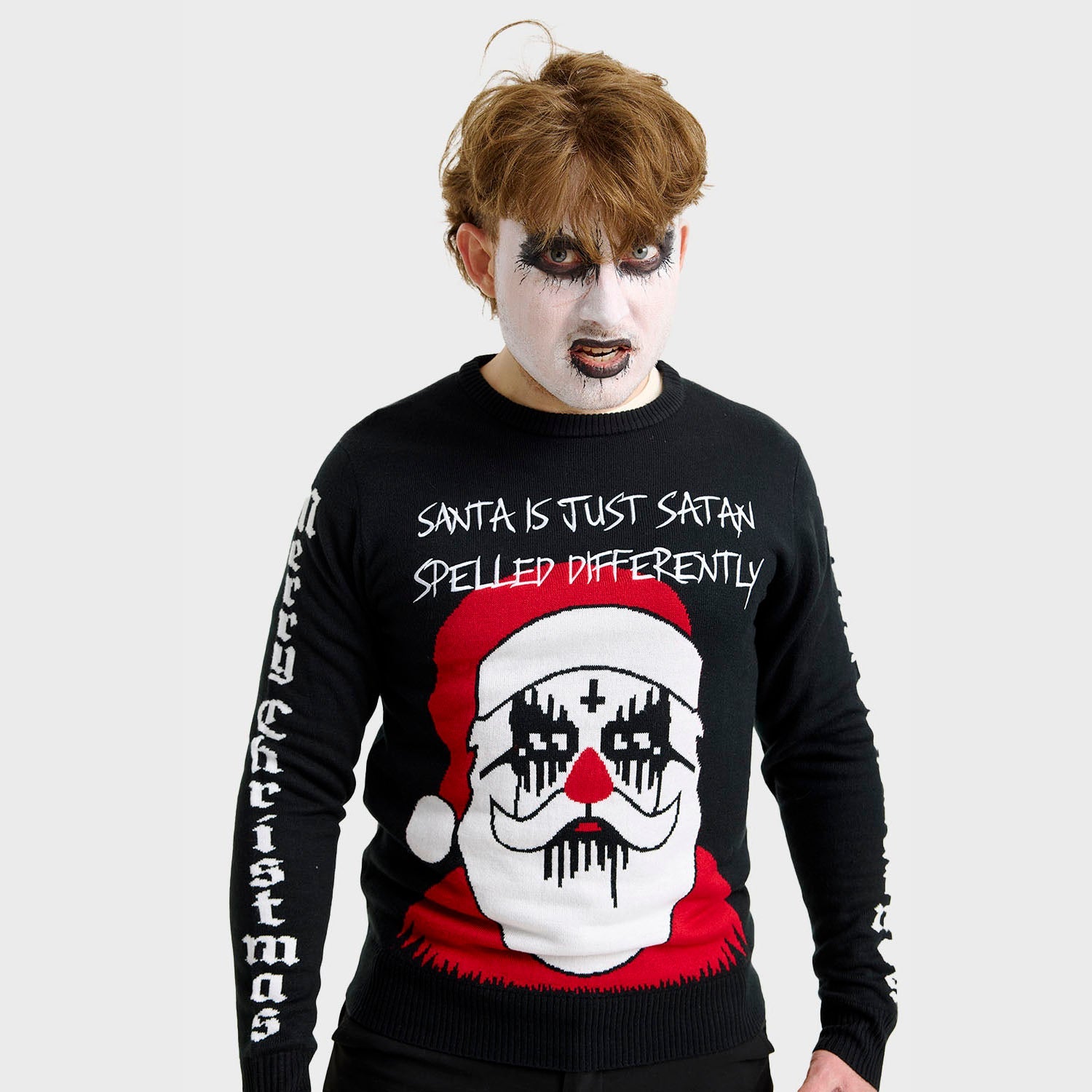 Der Satan Weihnachtspullover - Herren