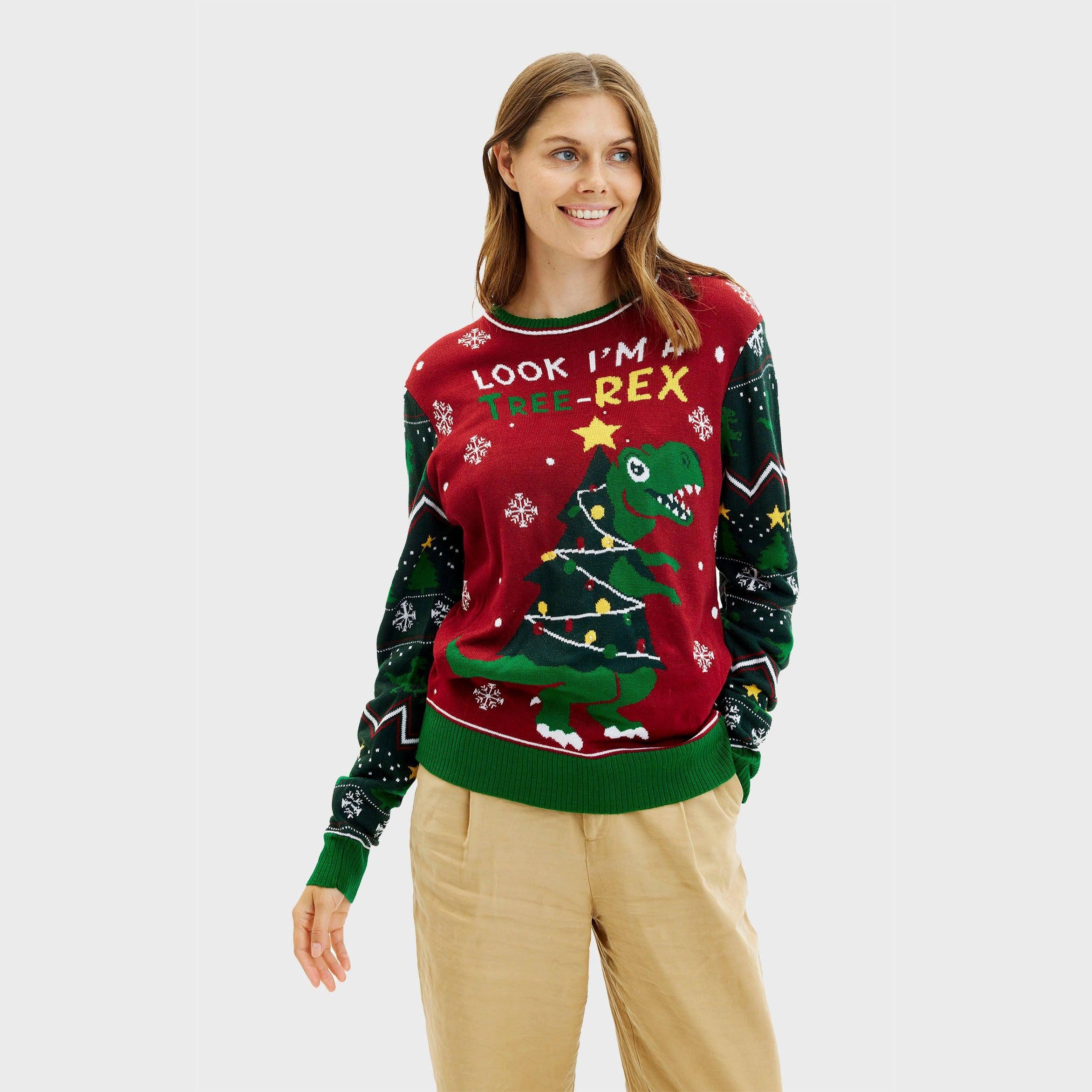 The Tree-REX Sweater - Damen