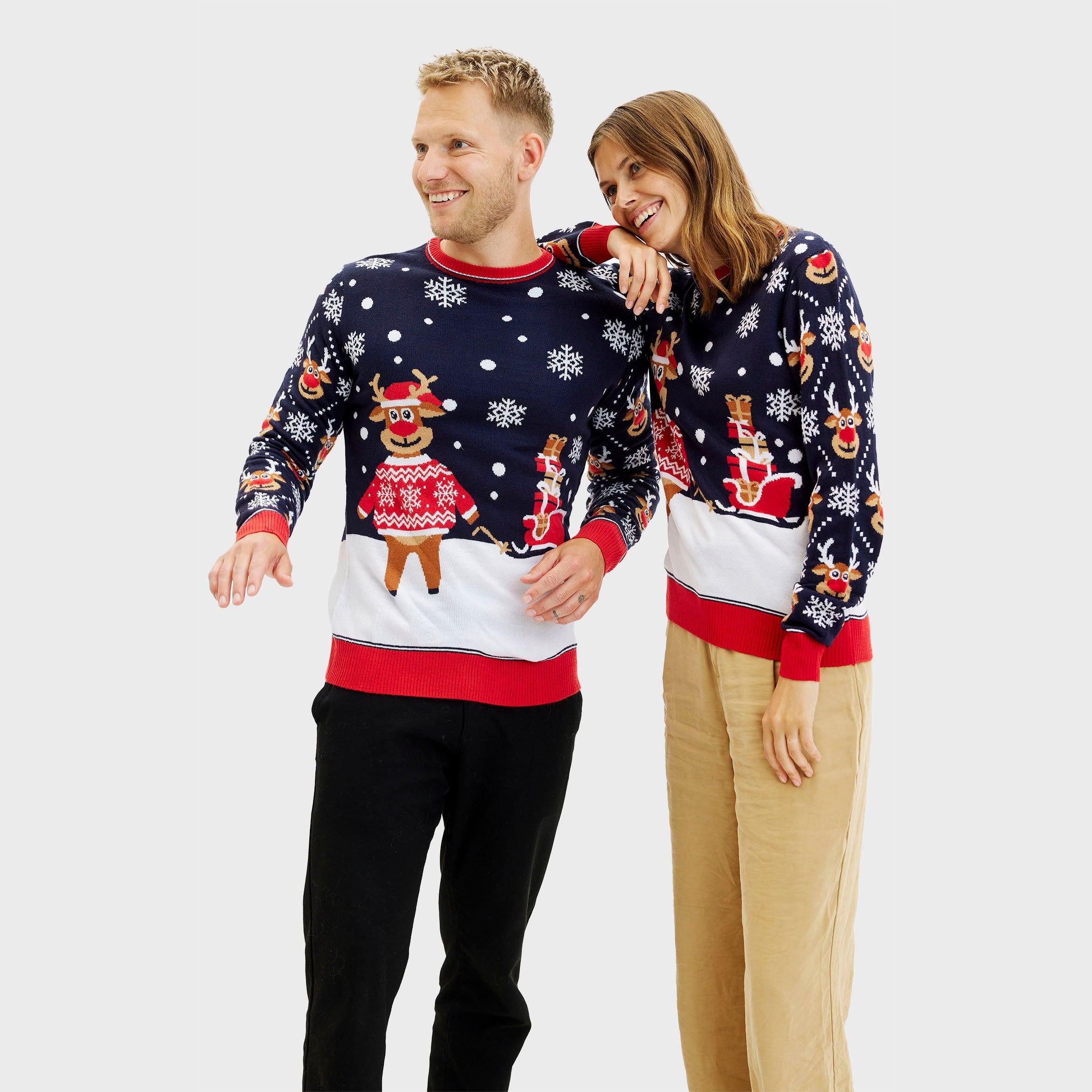 The Bringing Christmas Gifts Sweater - Damen