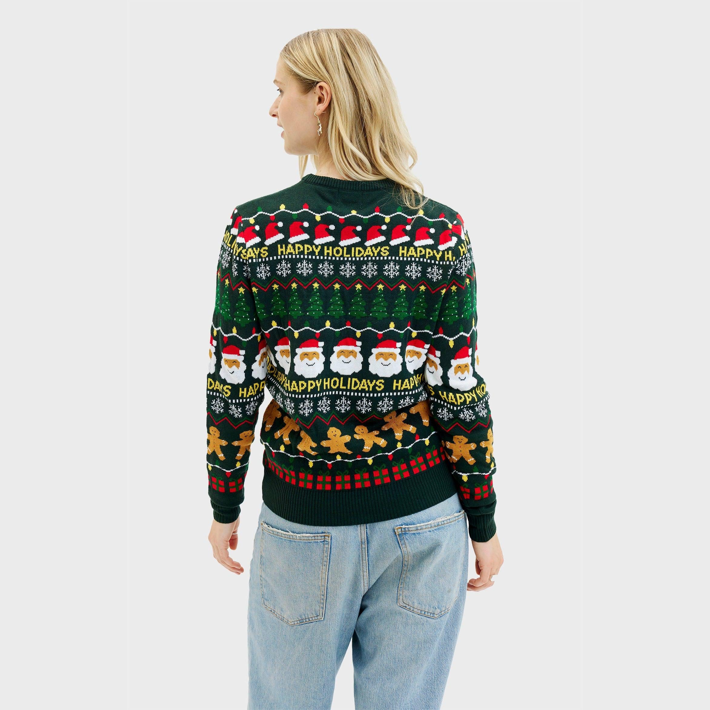 Christmas Sweater With A Vibe - Damen