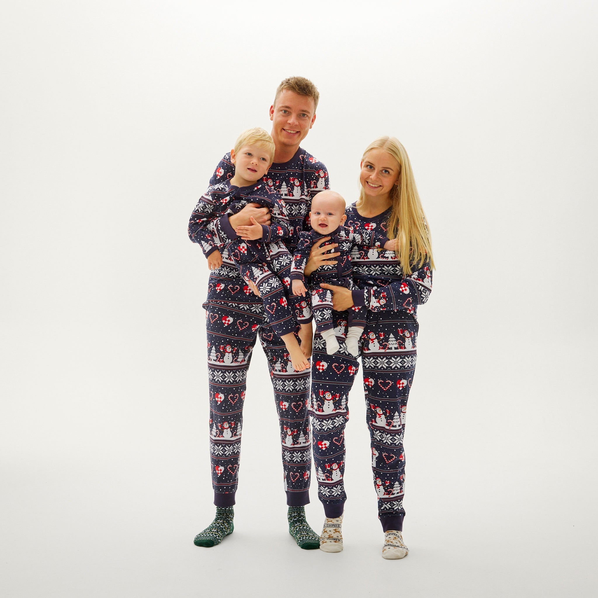 Weihnachtsherz Weihnachtspyjamas - Baby.