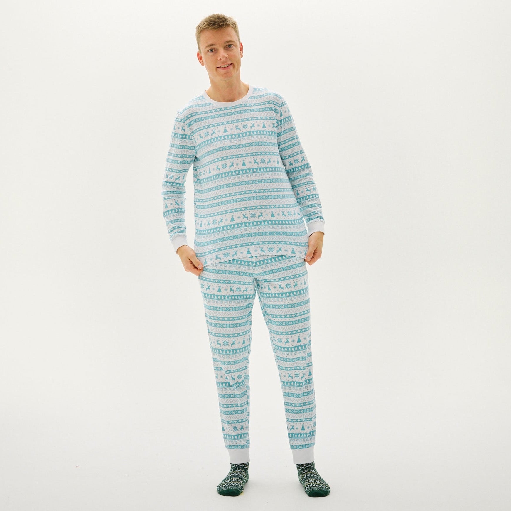 Pyjama de Noël festif - Homme.