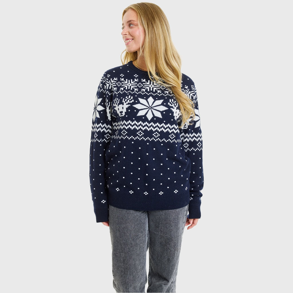 Merino Weihnachtspullover - Damen