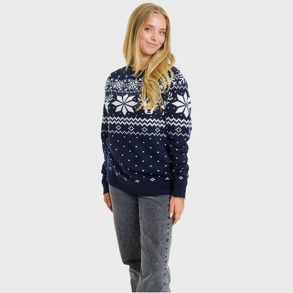 Merino Weihnachtspullover - Damen