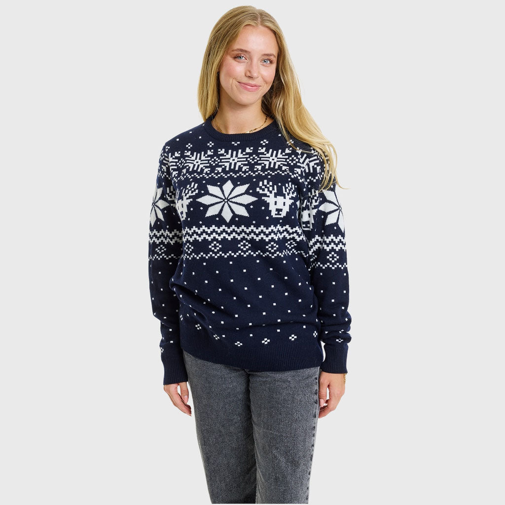Merino Weihnachtspullover - Damen