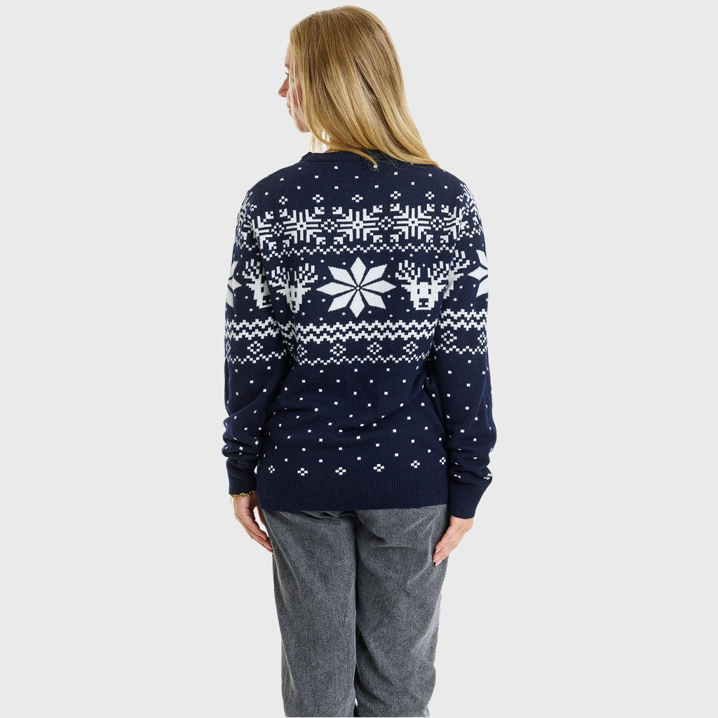 Merino Weihnachtspullover - Damen