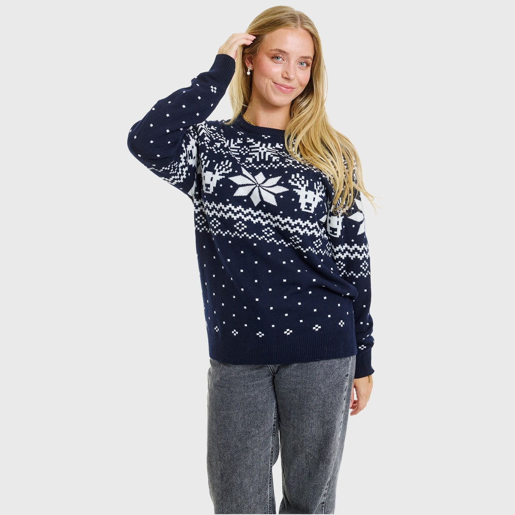 Merino Weihnachtspullover - Damen