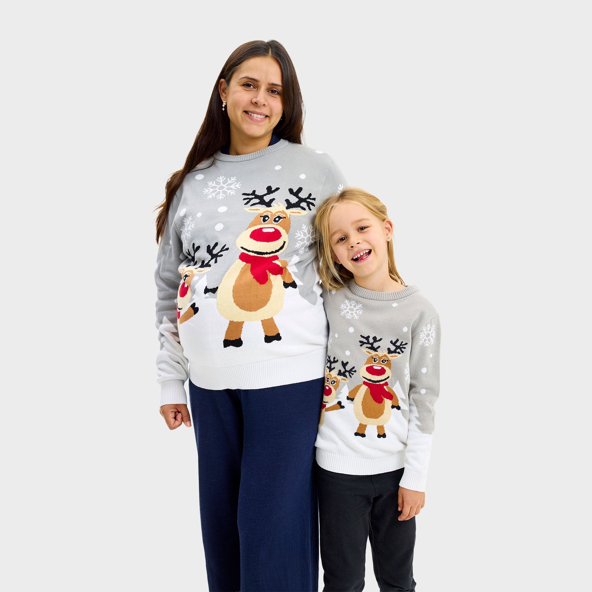 Niedlicher Weihnachtspullover - Damen.