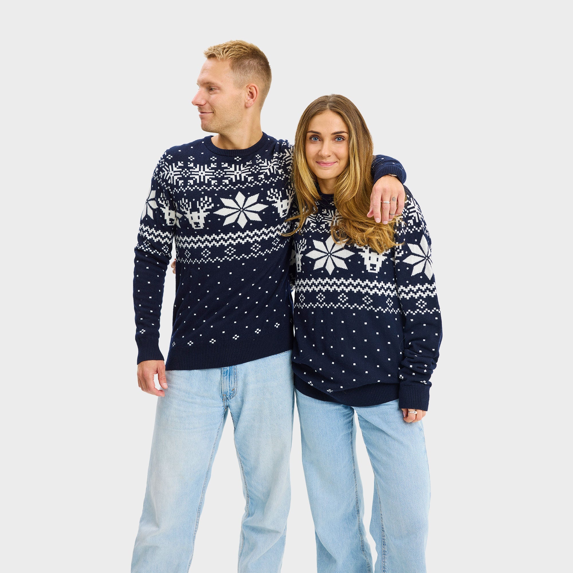 Merino Weihnachtspullover - Damen