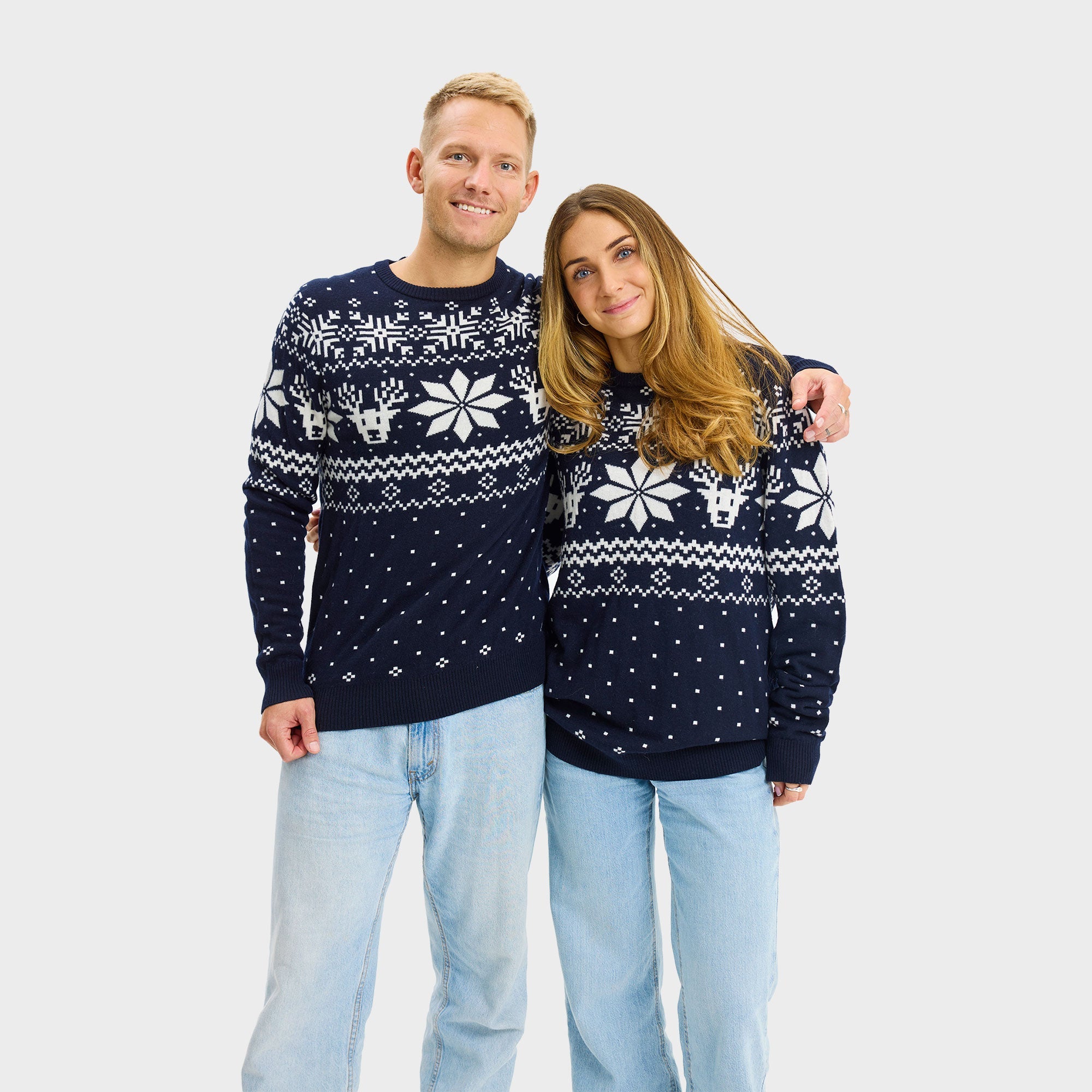 Merino Weihnachtspullover - Herren