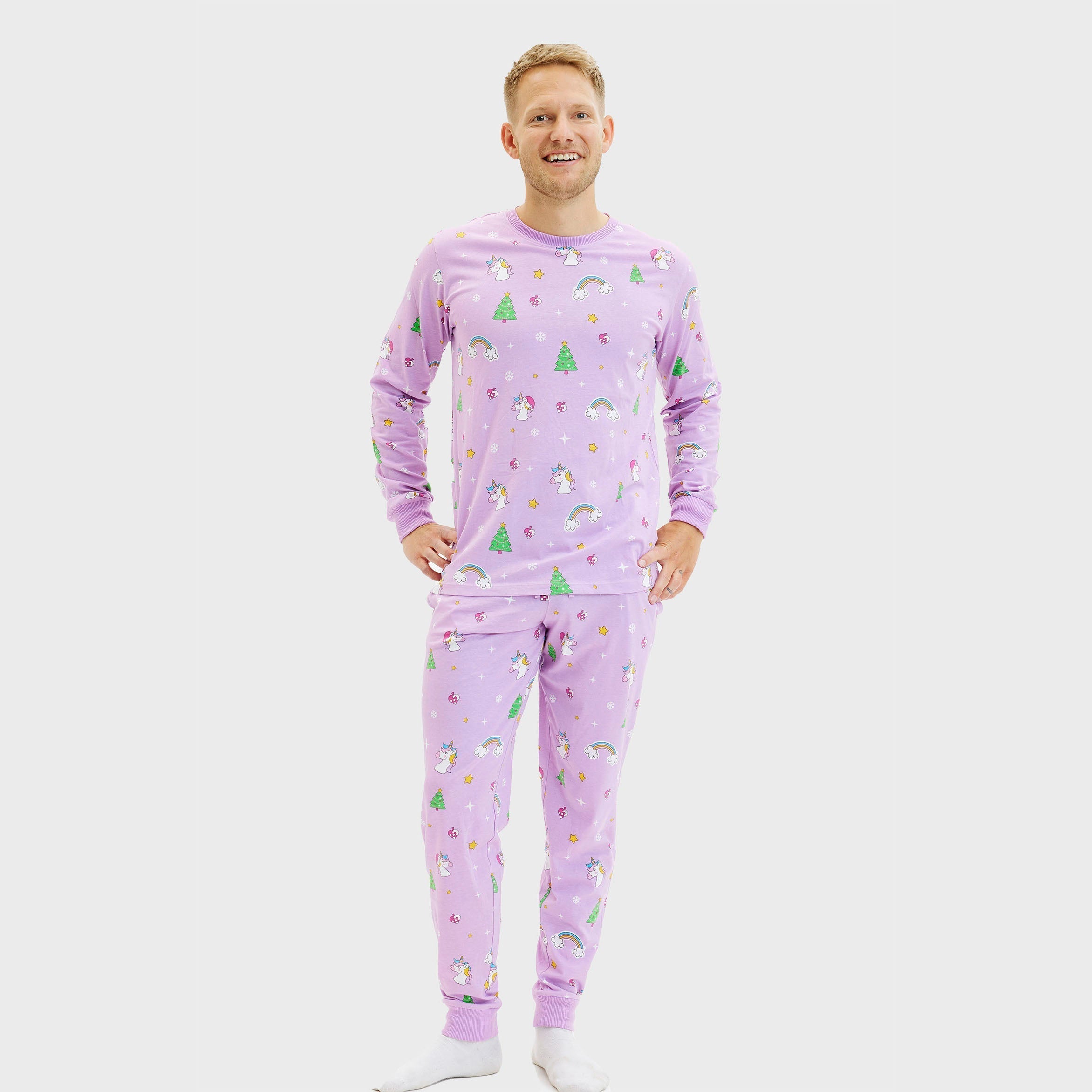 Pigiama natalizio unicorno - Uomo.