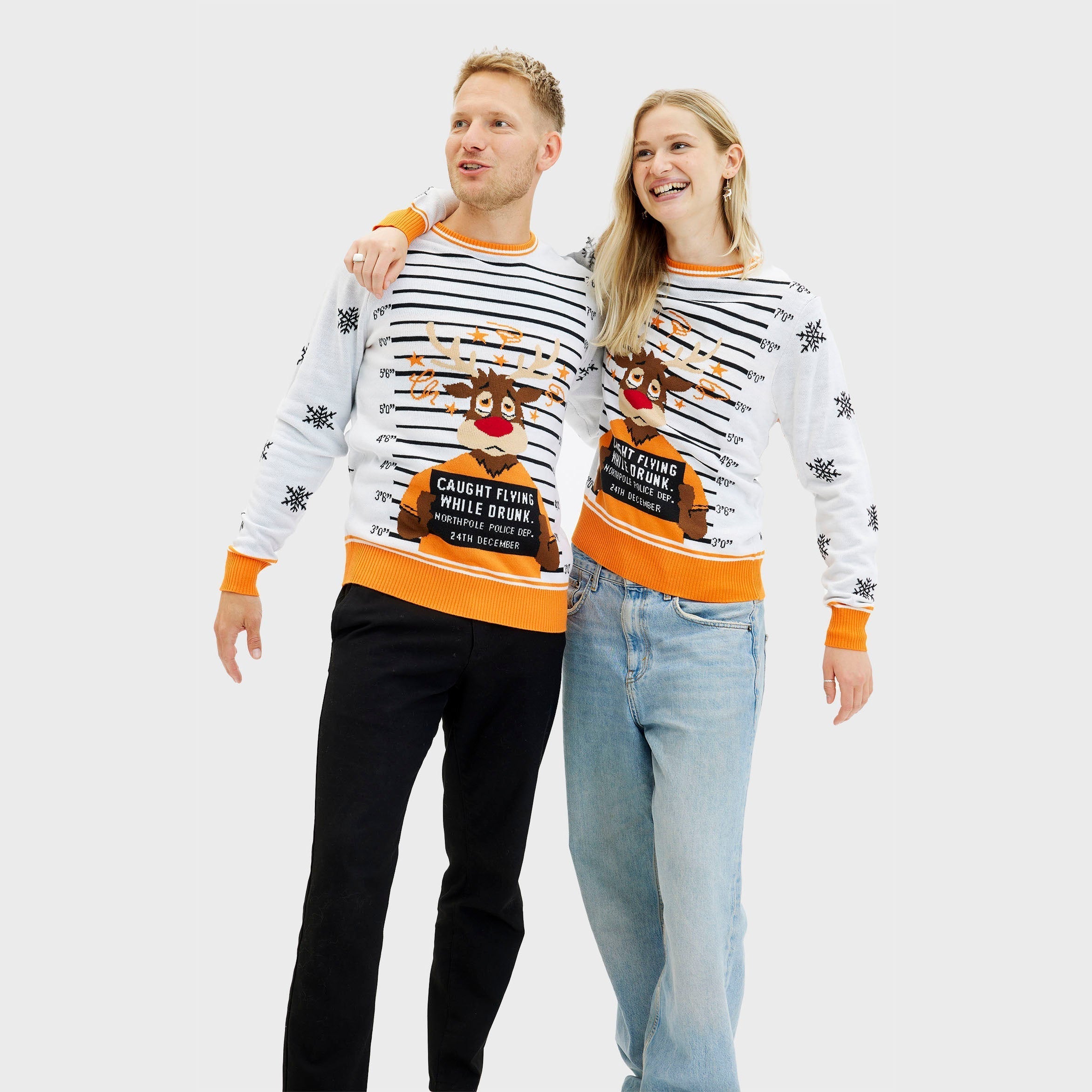 Pull de Noël Criminal Rudolph - Femme