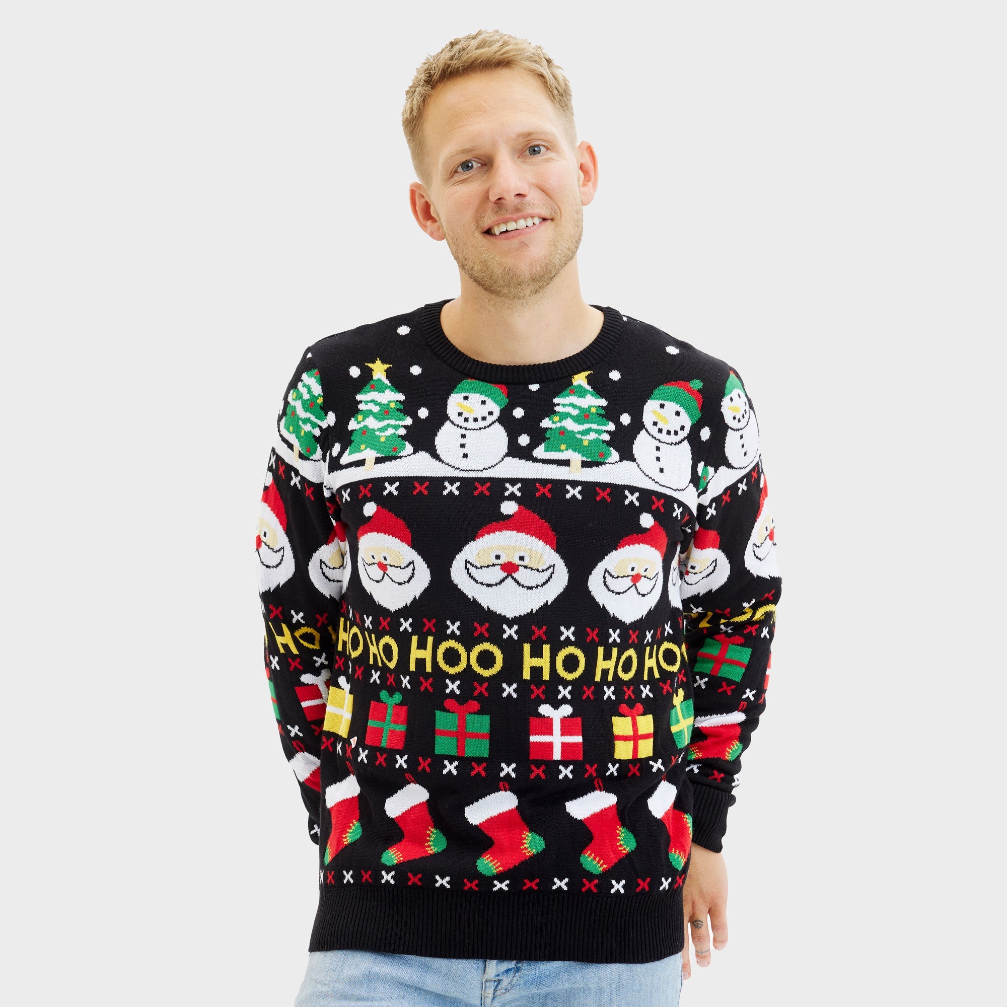 Der Frohe Weihnachtspullover - Herren.