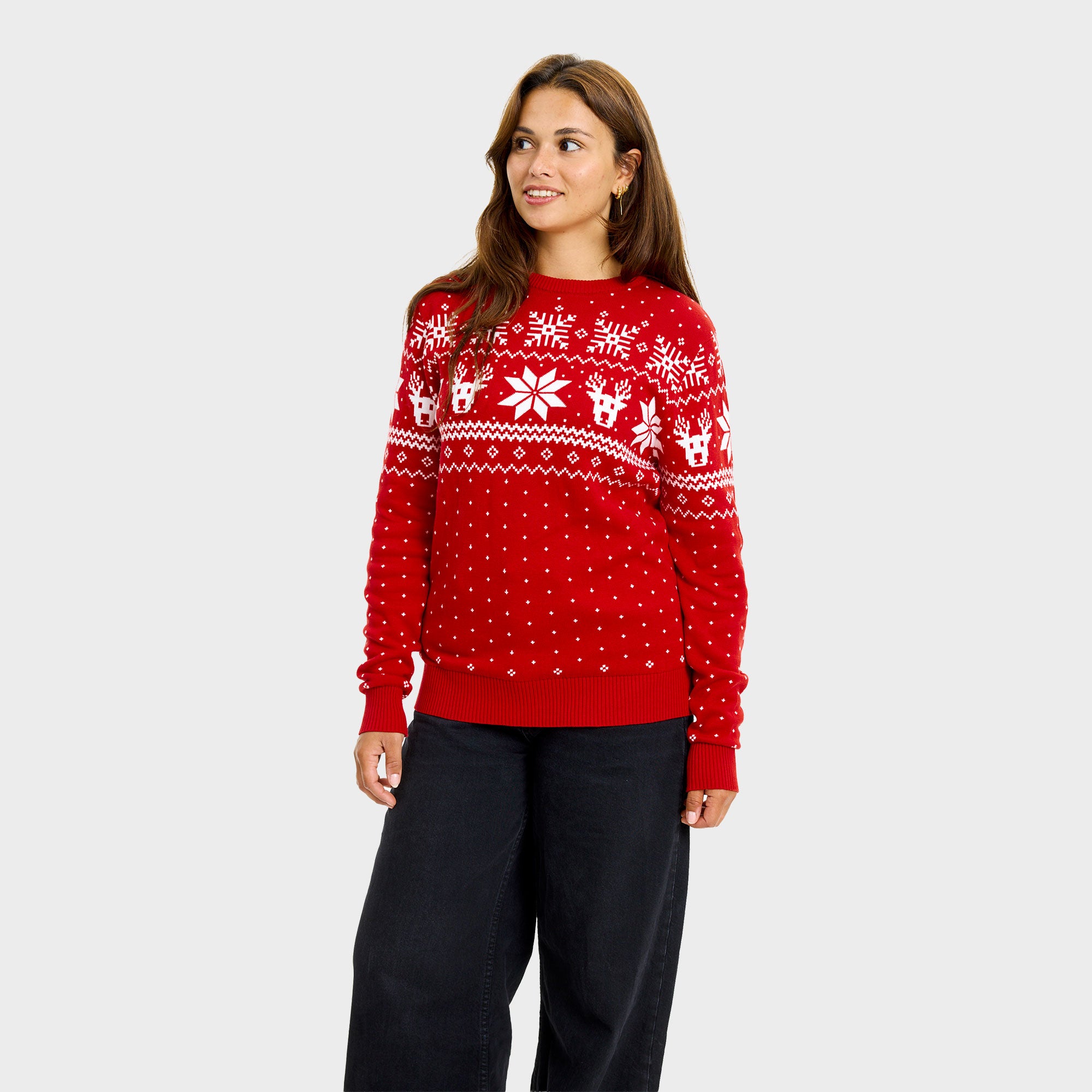 Il maglione natalizio scandinavo - Donna.